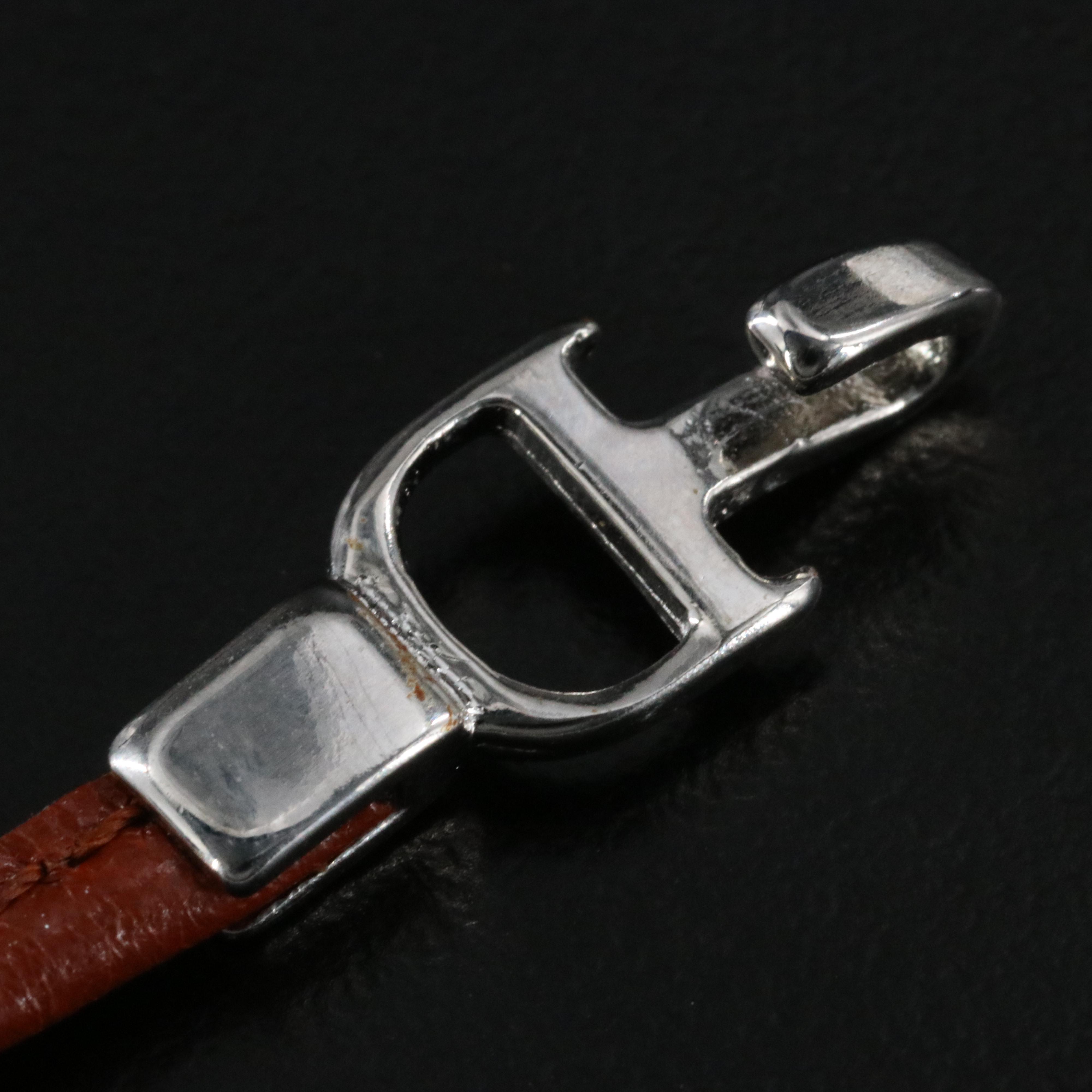 Christian Dior CD Bow Necklace