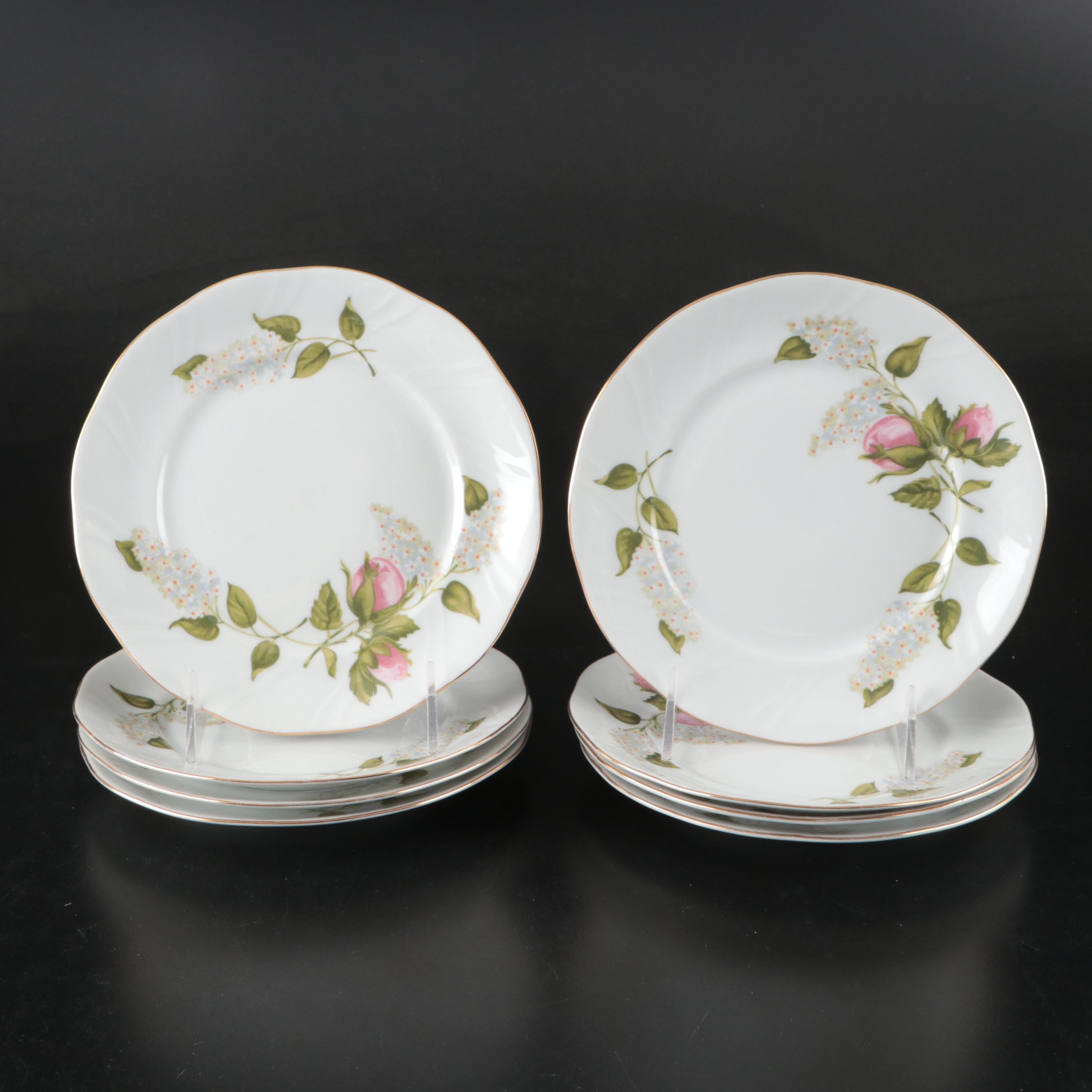 Baum Bros. Southington "Rose Briar", Korona, and More Polish Rose Dinnerware
