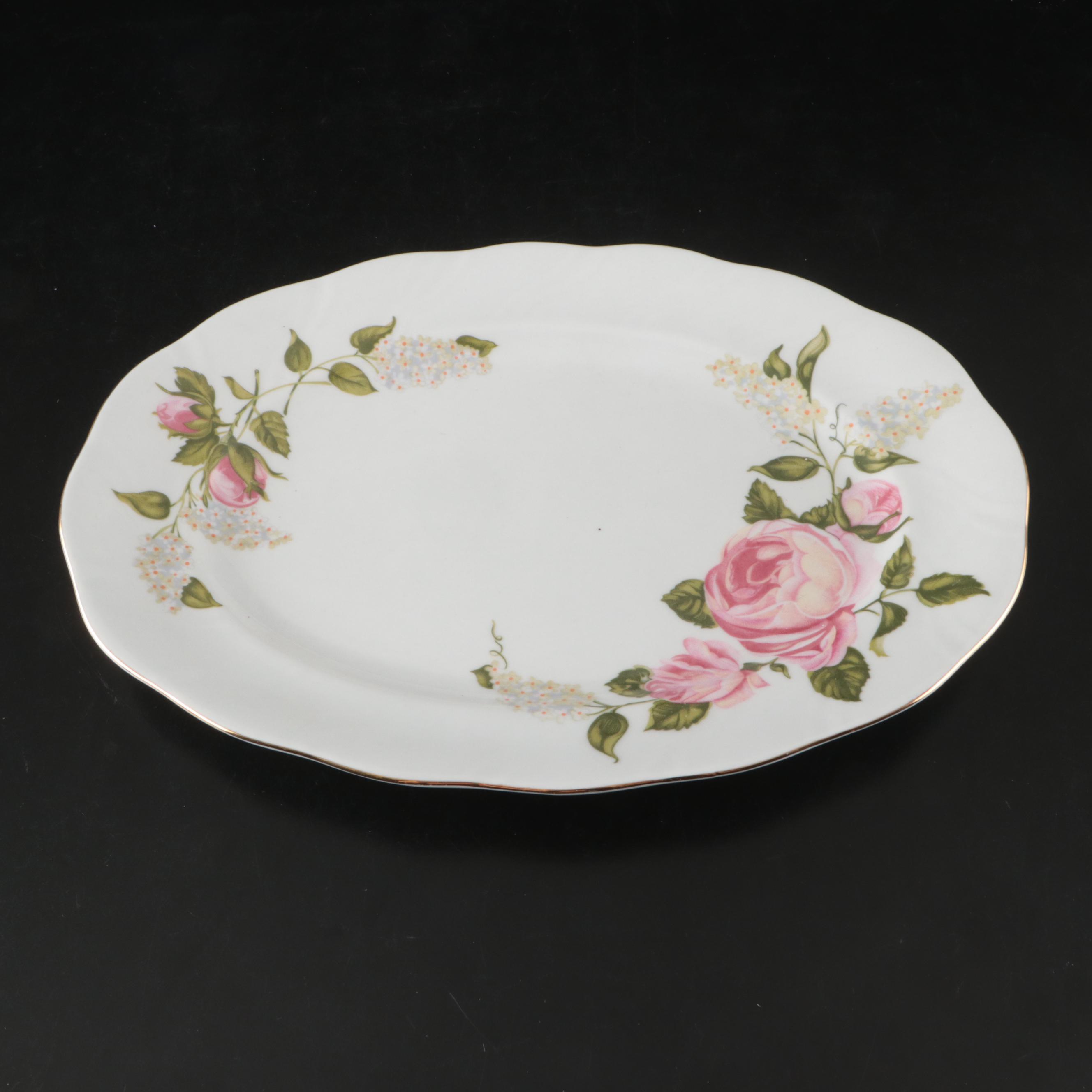 Baum Bros. Southington "Rose Briar", Korona, and More Polish Rose Dinnerware