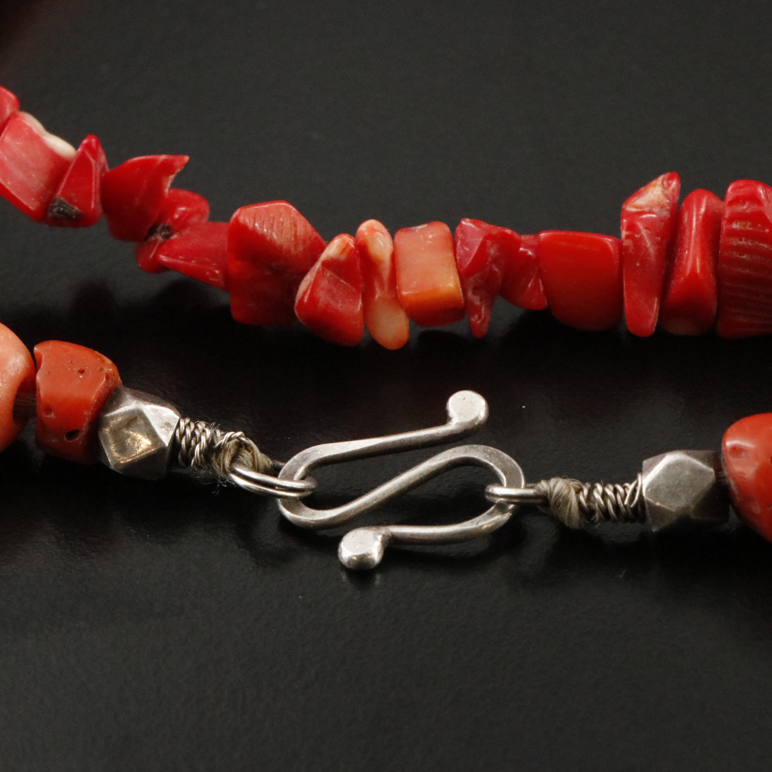 Graduated Coral Necklaces