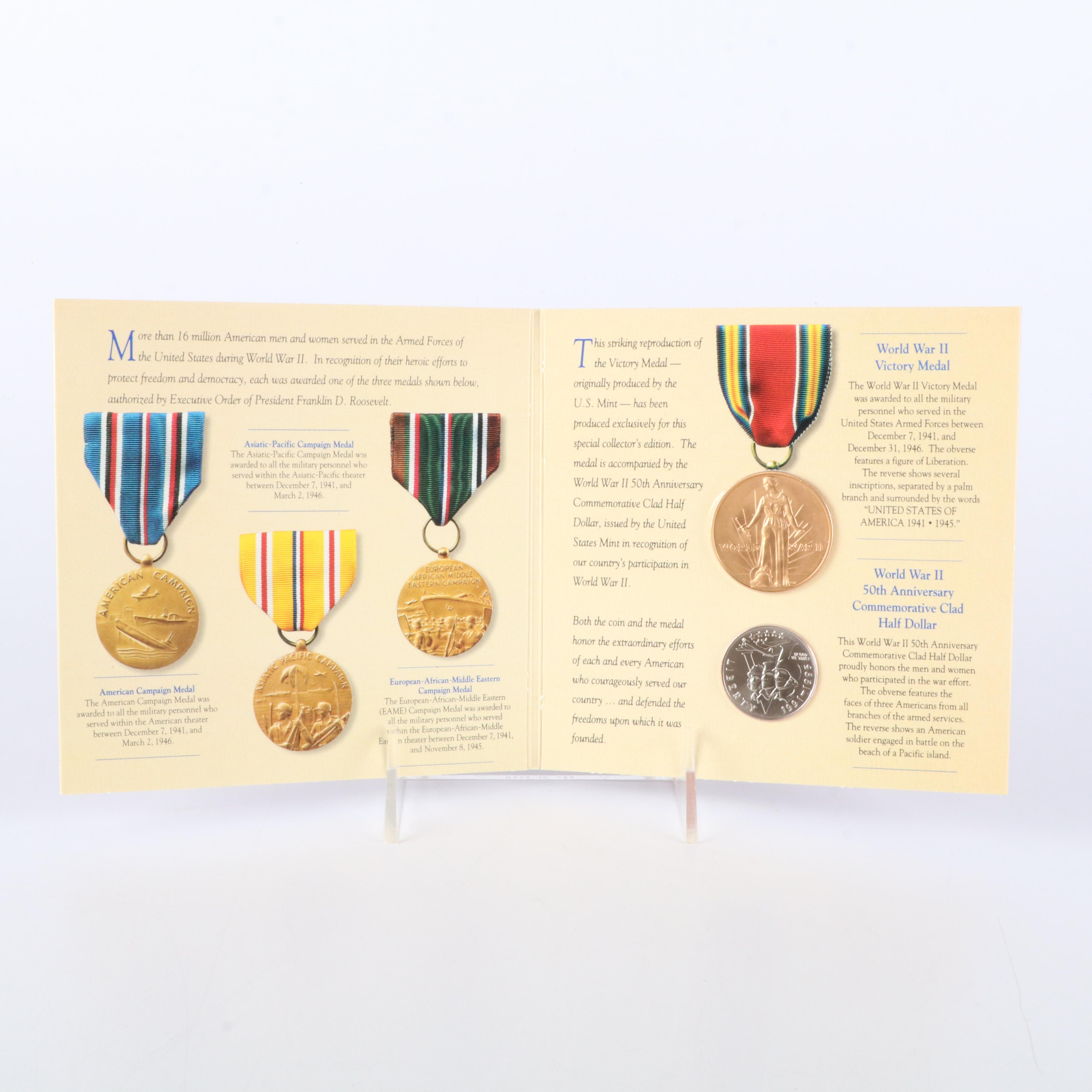 Six U.S. Commemorative Coin Sets