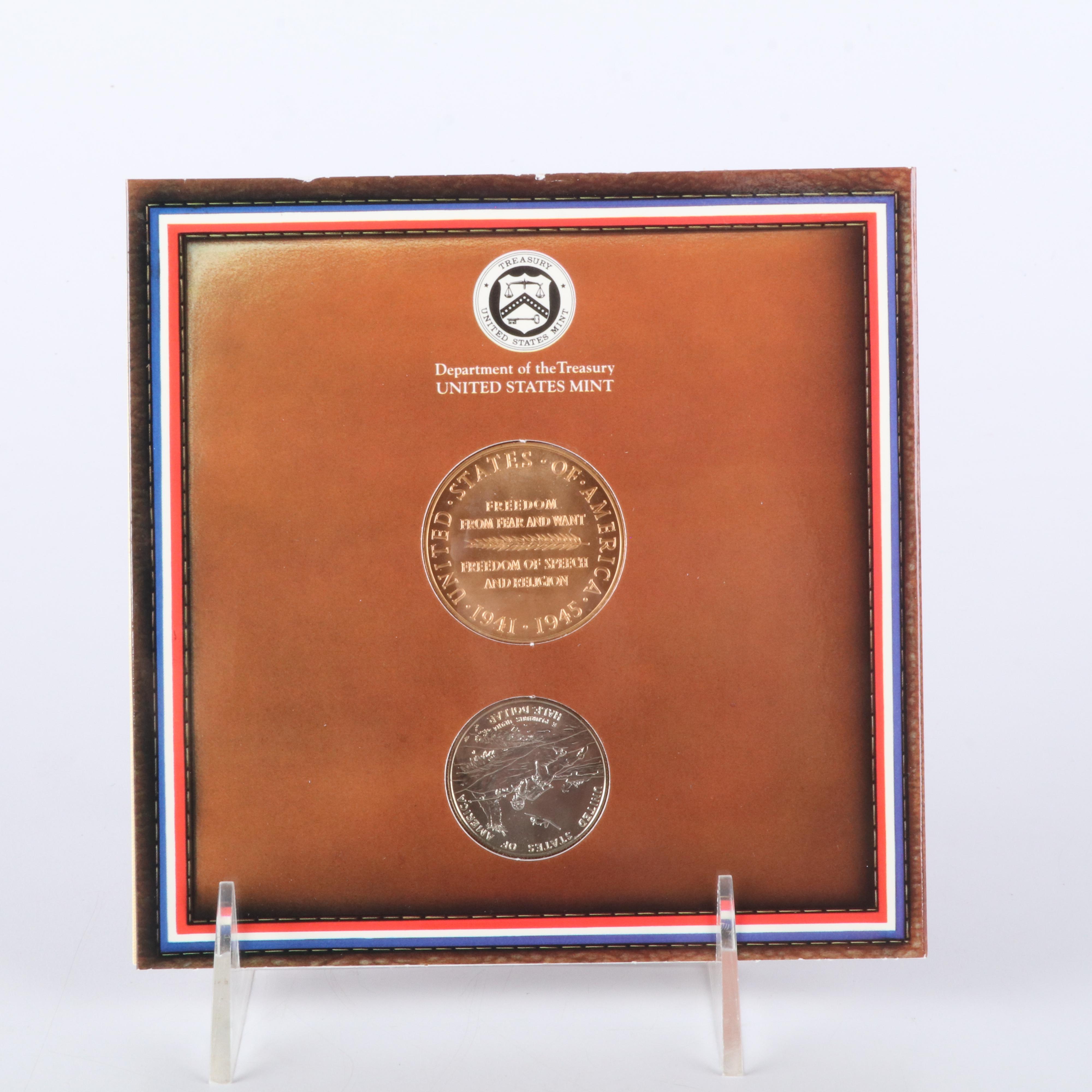 Six U.S. Commemorative Coin Sets