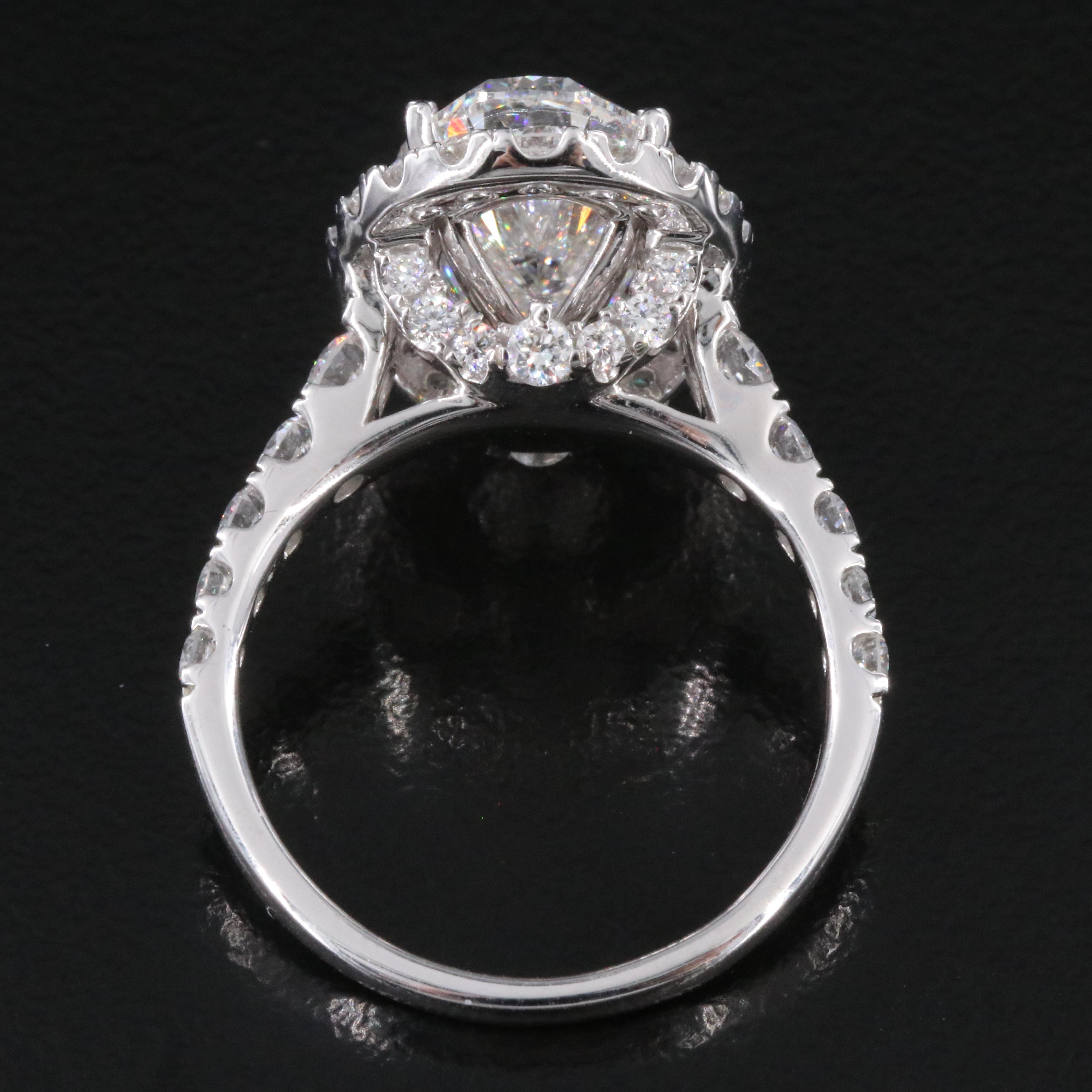 14K 5.18 CTW Lab Grown Diamond Ring