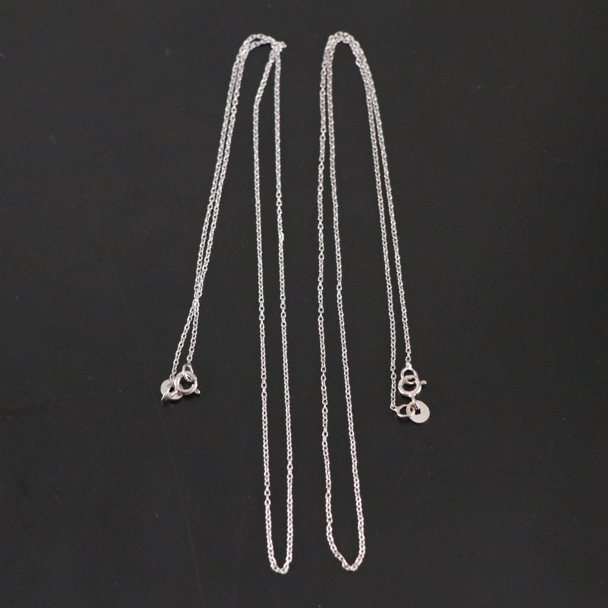 14 Assorted Sterling Silver Rings, Necklaces and Earrings