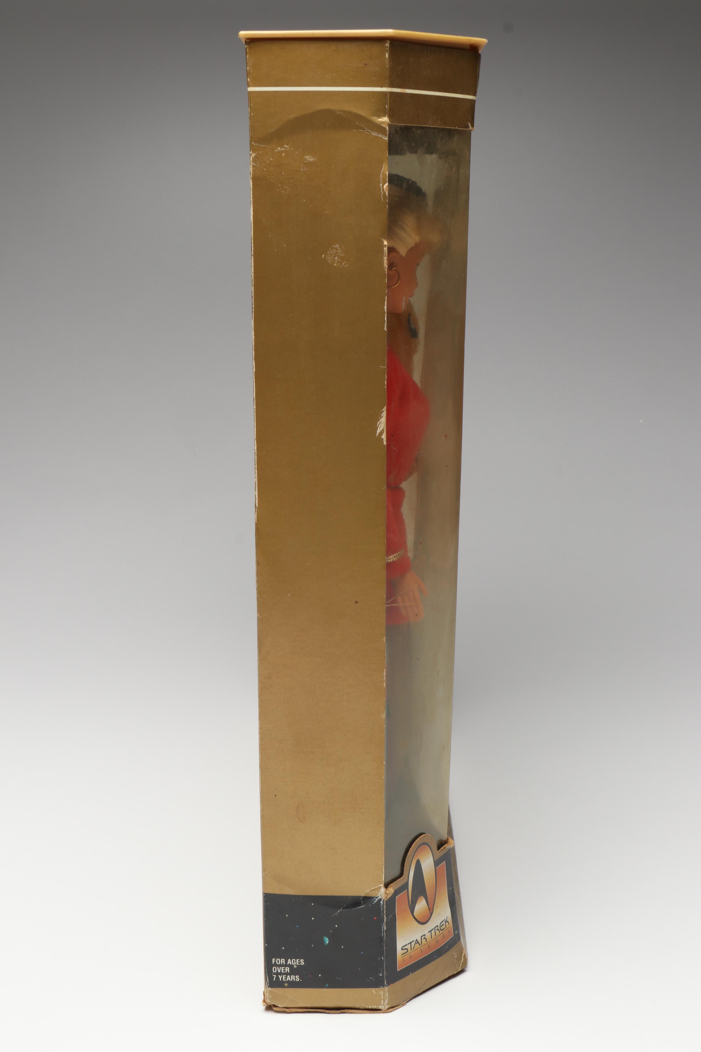 Barbie and Ken "Star Trek" Gift Set Dolls and Collector Timepiece