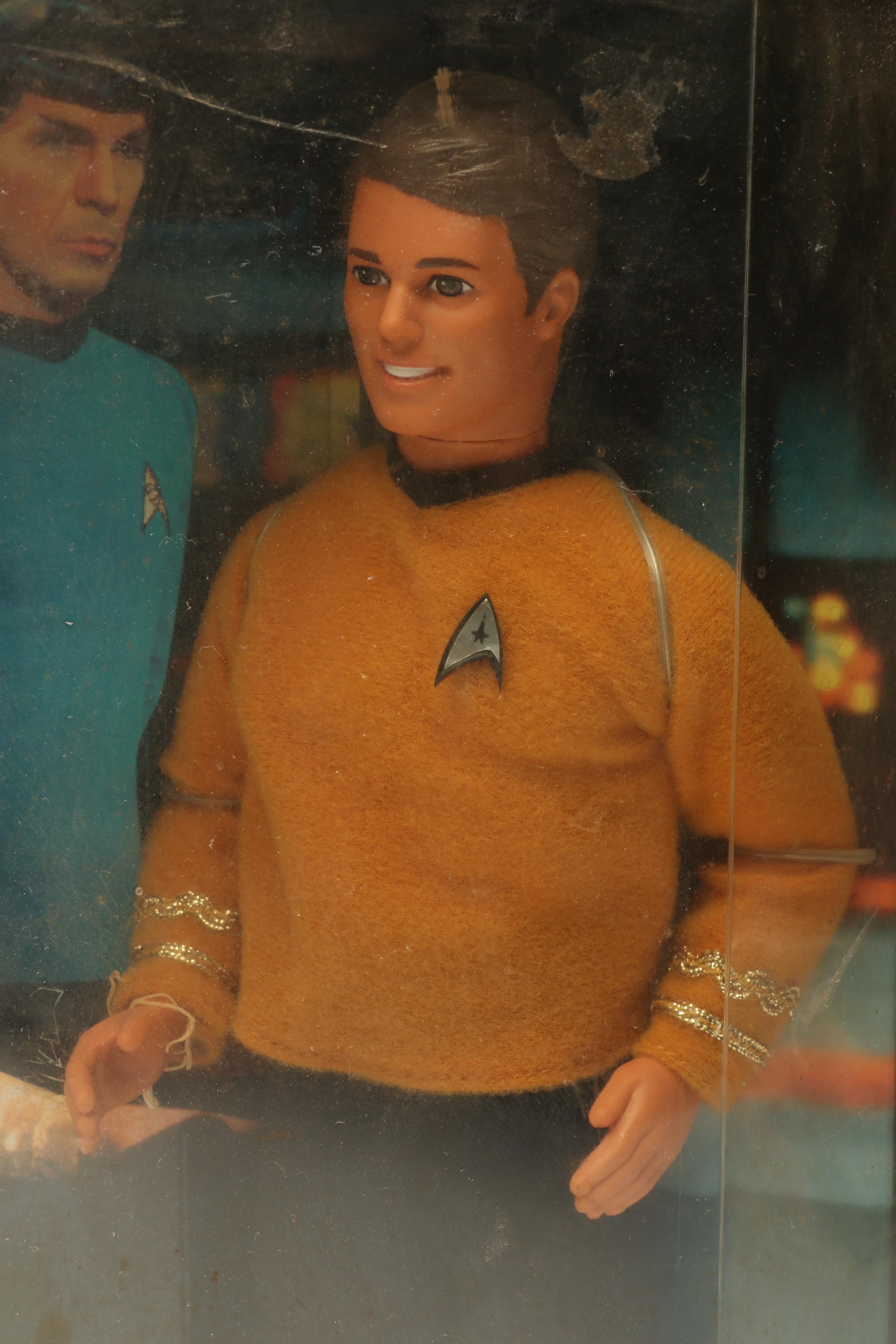 Barbie and Ken "Star Trek" Gift Set Dolls and Collector Timepiece