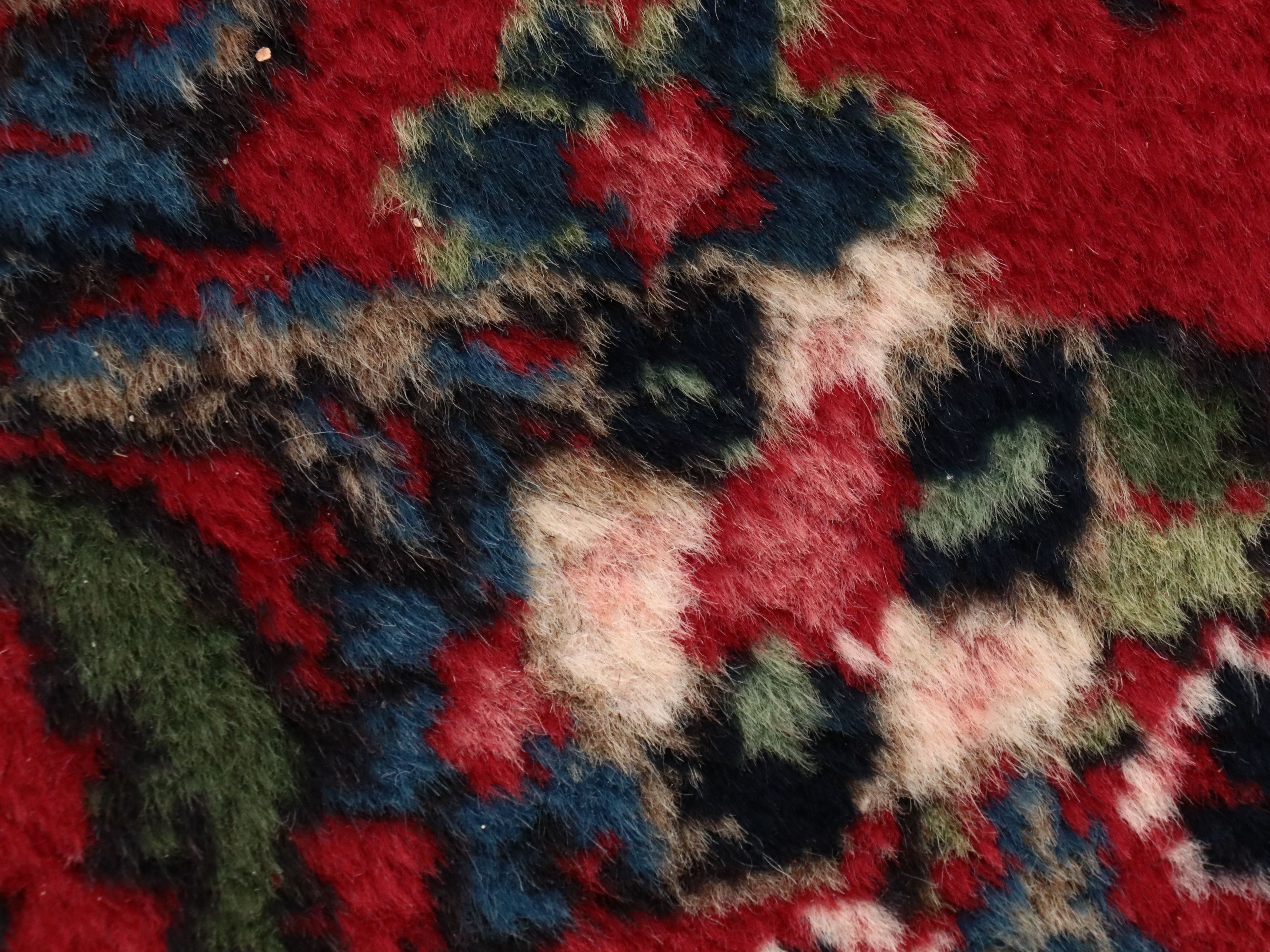 10'5 x 16' Hand-Knotted Persian Kashan Room-Sized Rug