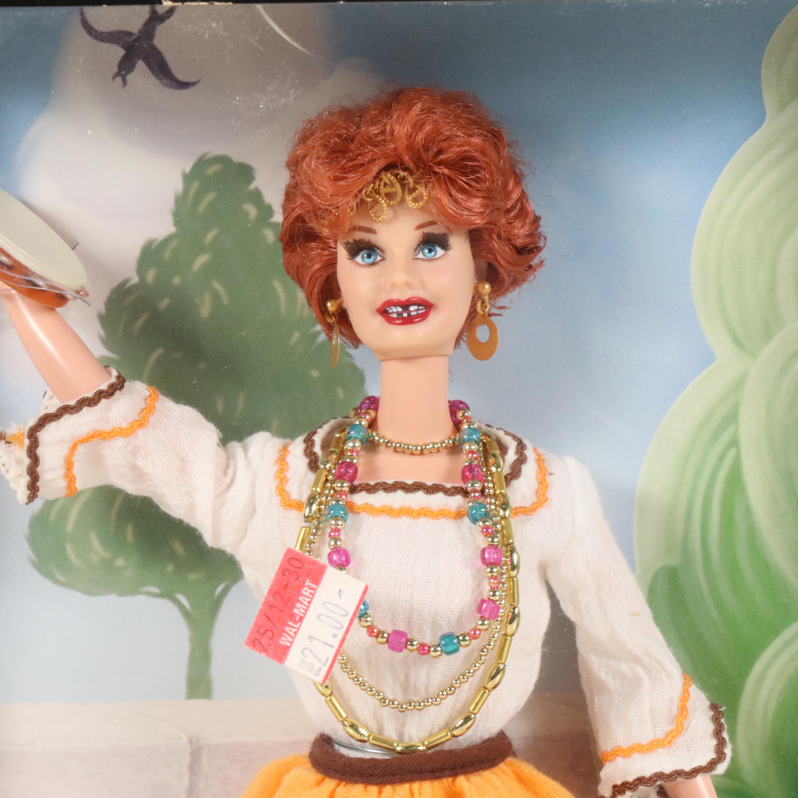 Disney "Hannah Montana" with Mattel "Lucille Ball" and Other Dolls