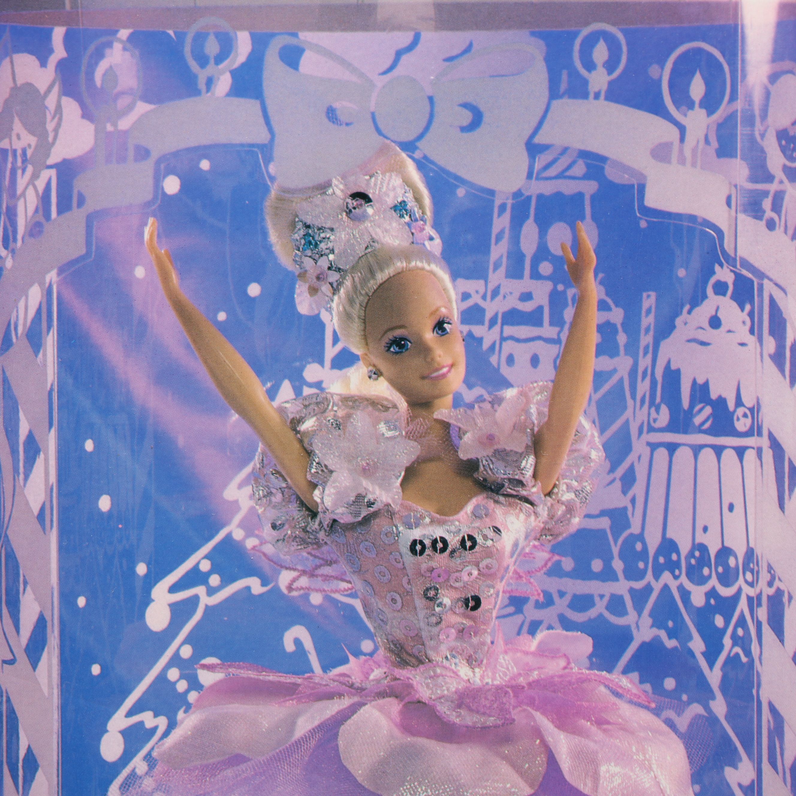 Mattel "Swan Lake" and "Nutcracker" Barbie Musical Ballerina Dolls