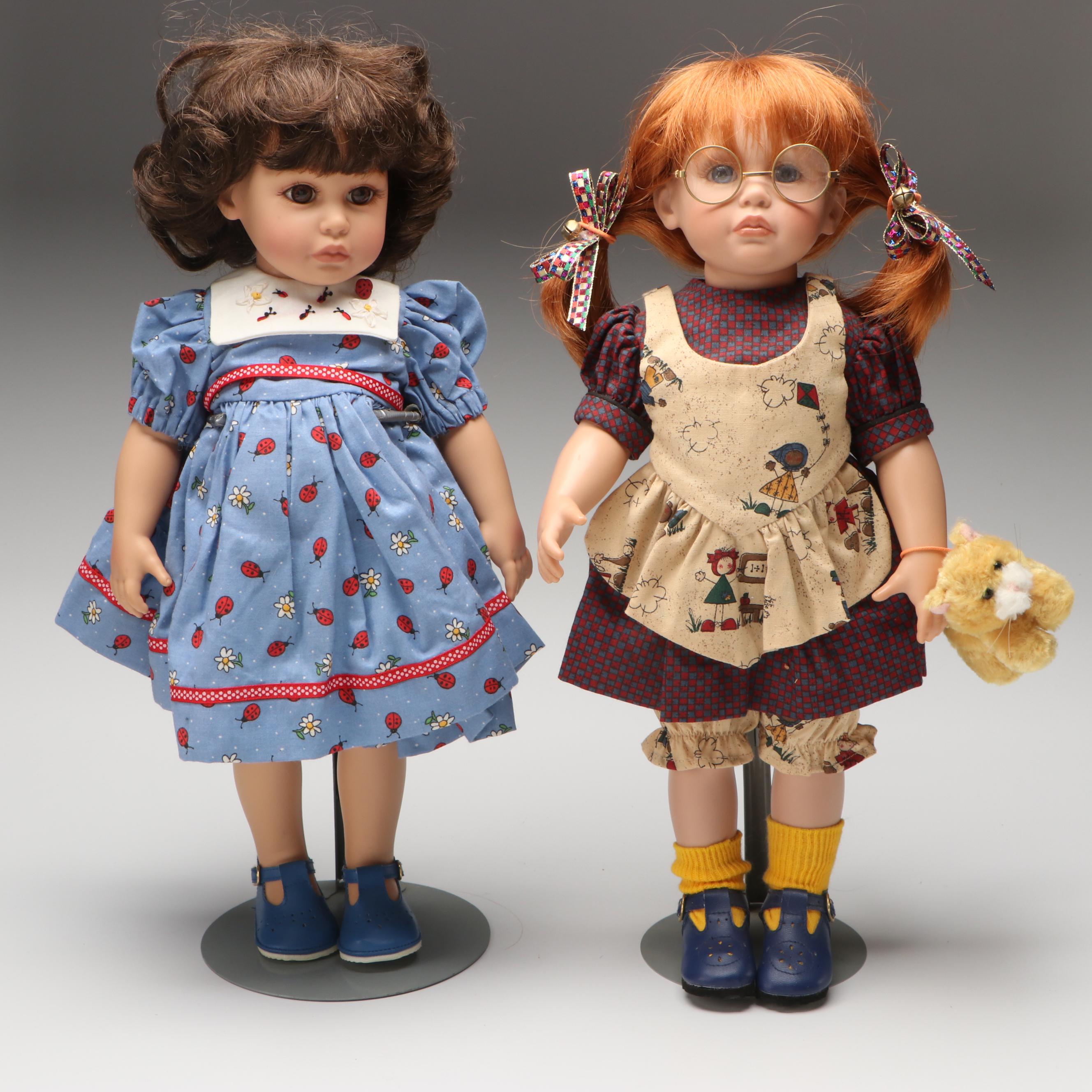 Christmas Inspired and Other Dressed Dolls