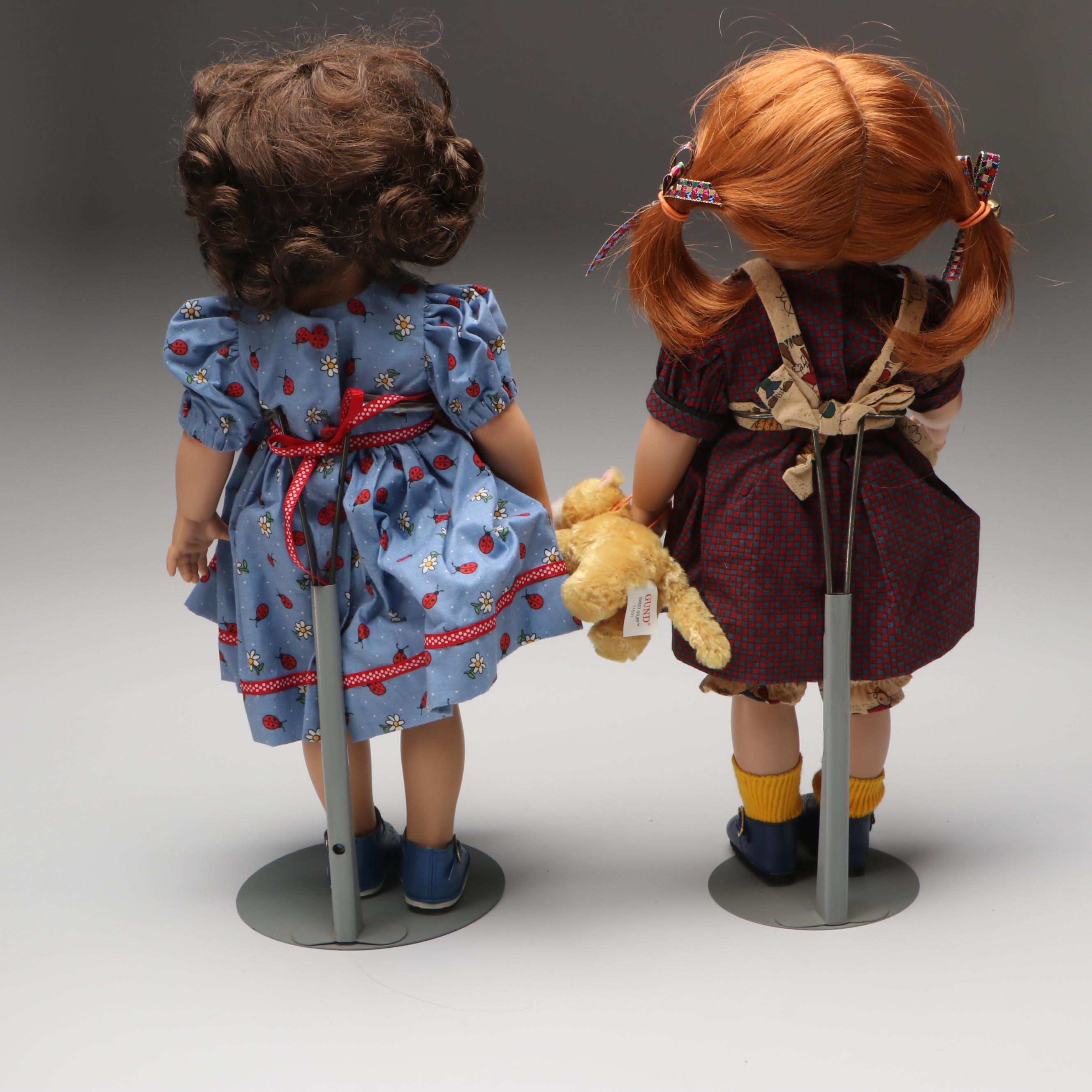 Christmas Inspired and Other Dressed Dolls