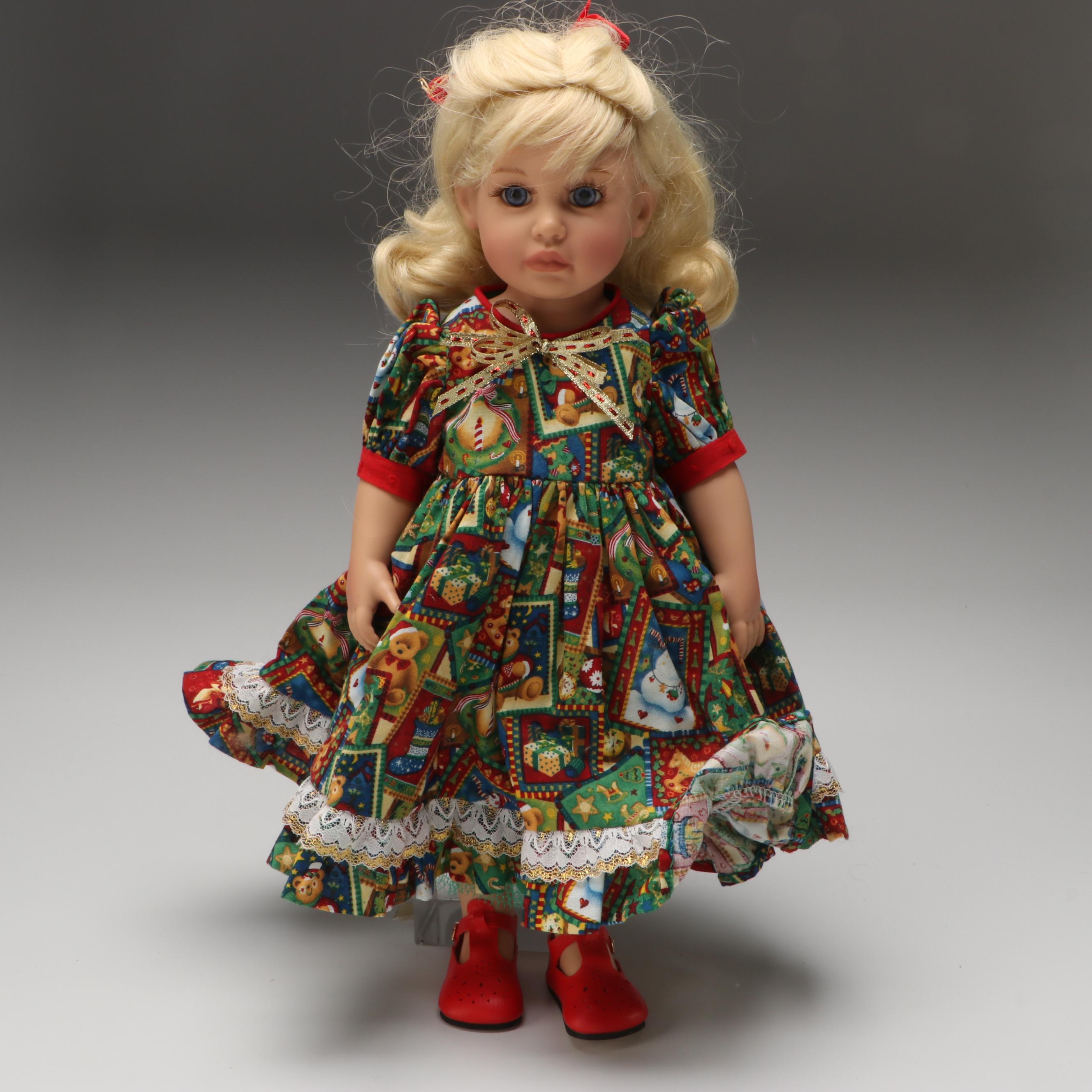 Christmas Inspired and Other Dressed Dolls