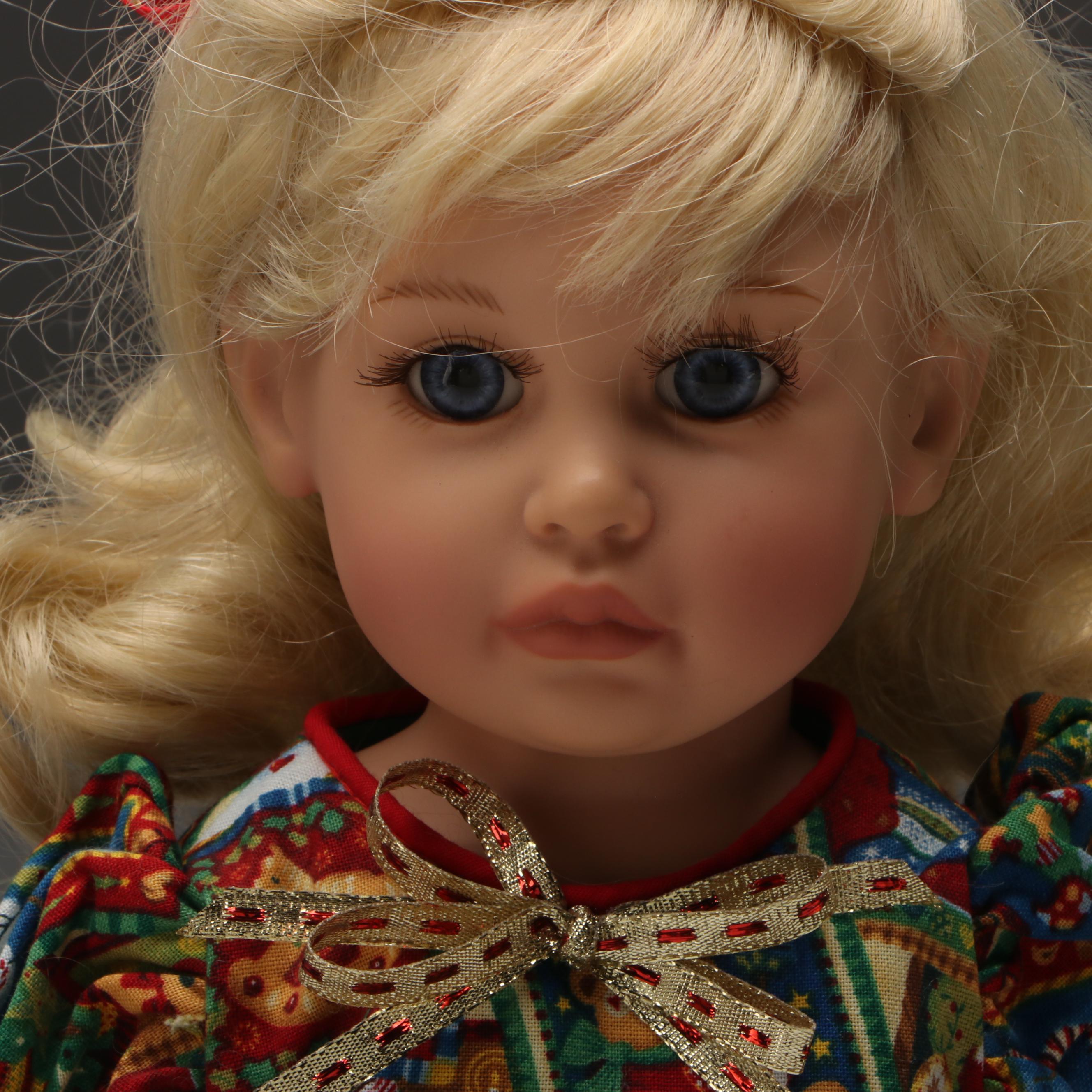 Christmas Inspired and Other Dressed Dolls