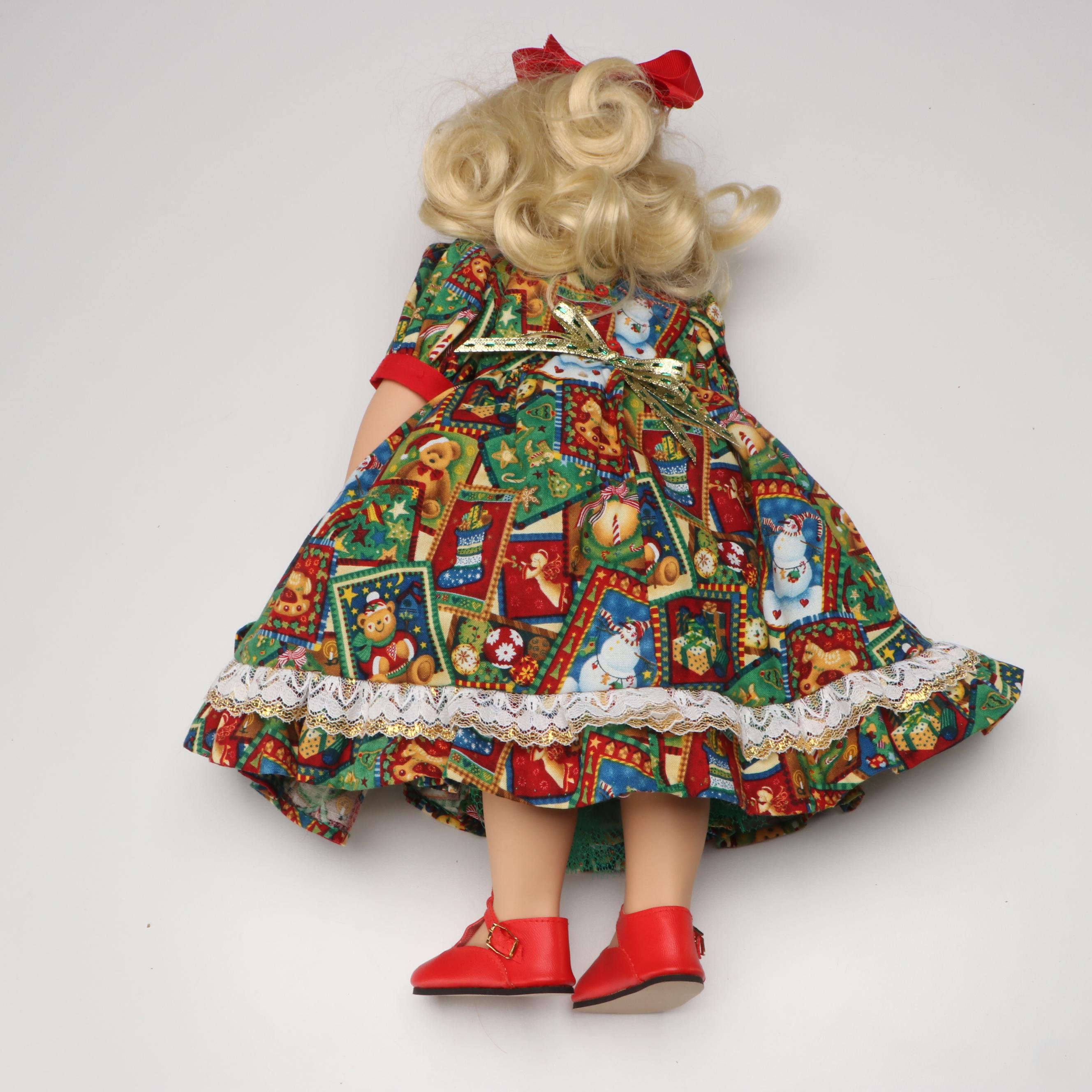 Christmas Inspired and Other Dressed Dolls