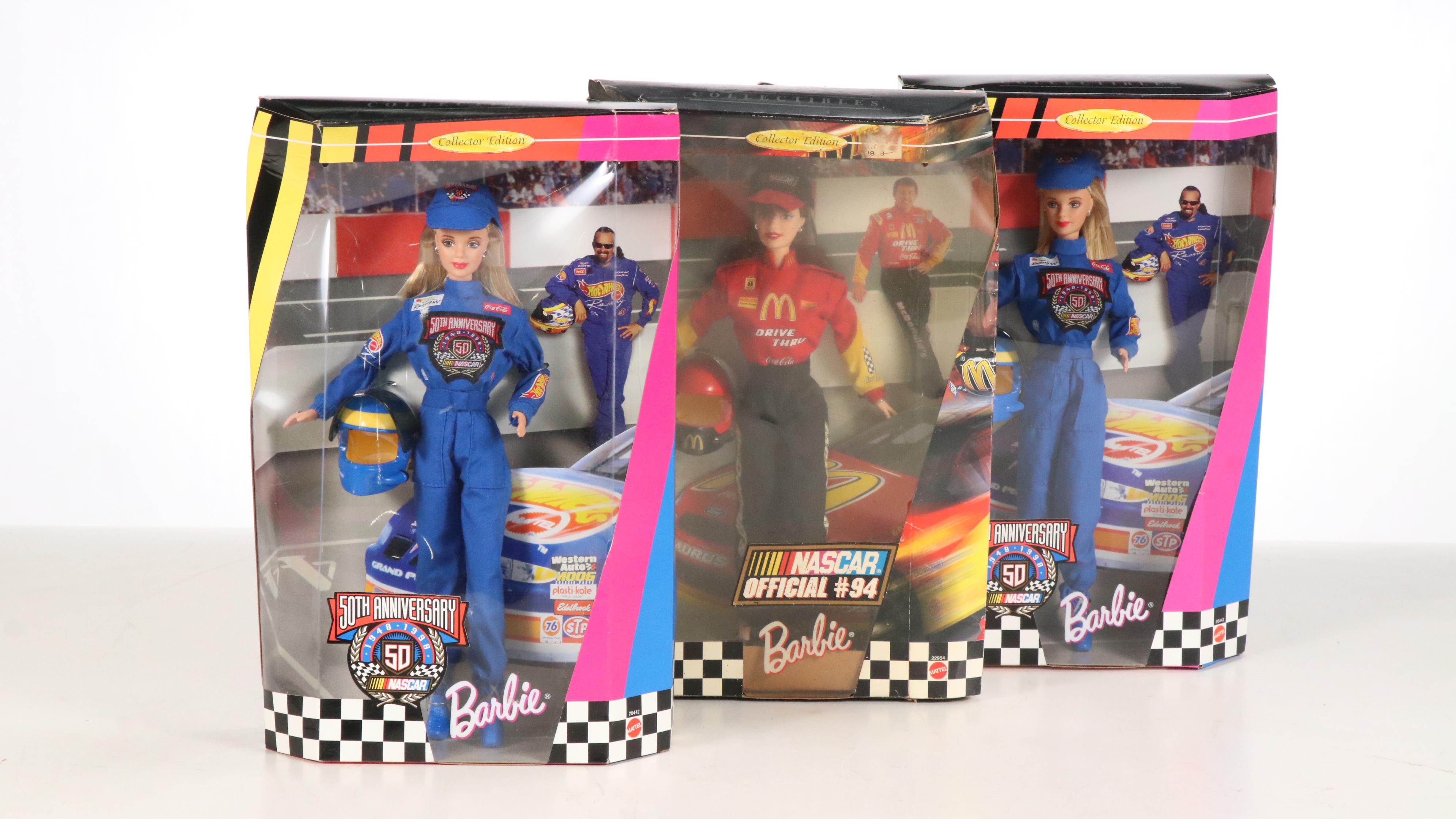 Barbie "NBA", "NASCAR", "Cute 'n Cool" with Other Dolls