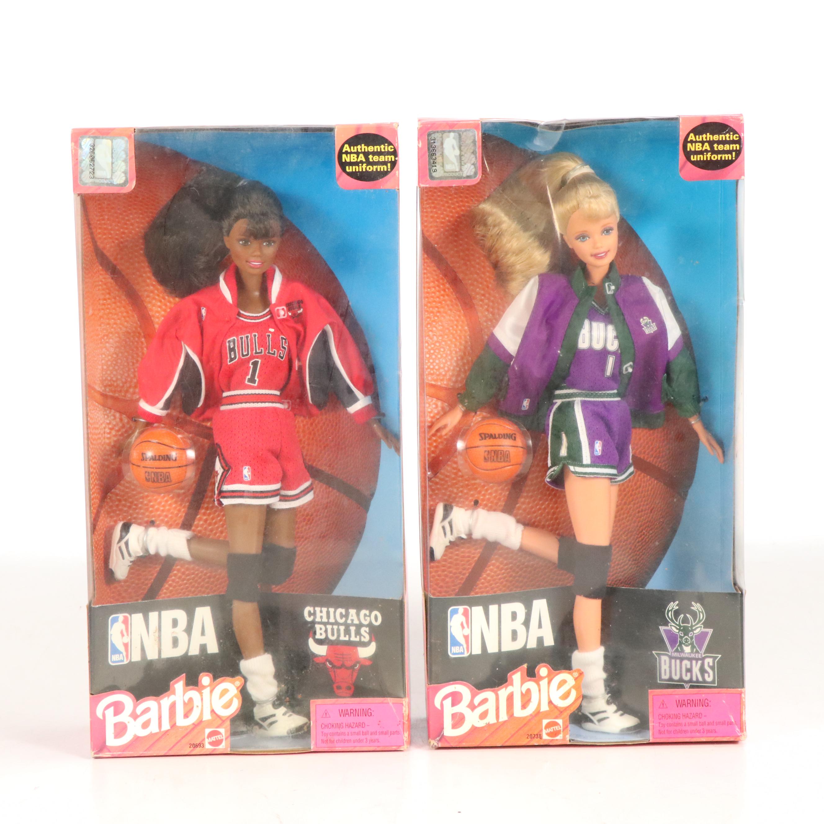 Barbie "NBA", "NASCAR", "Cute 'n Cool" with Other Dolls