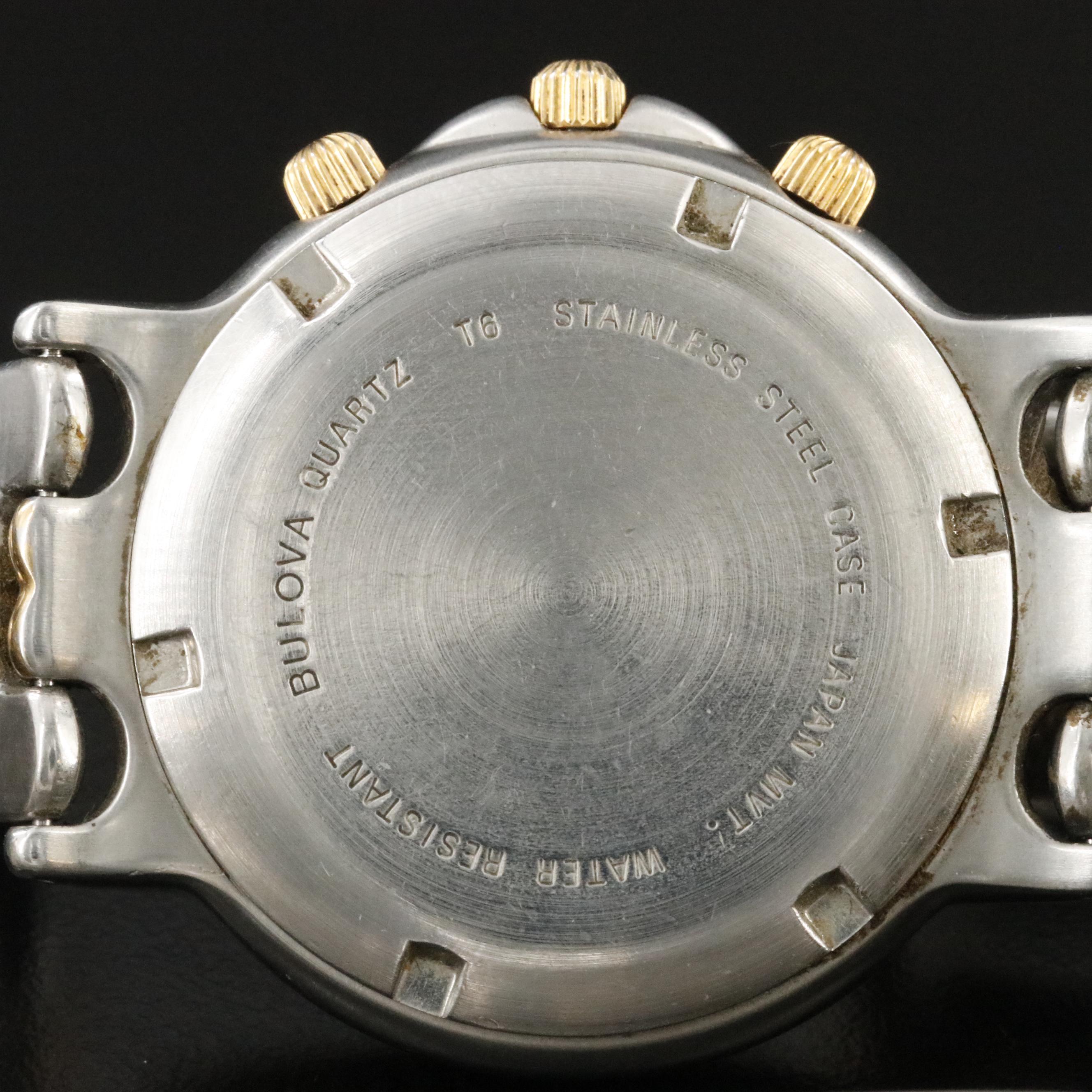 Bulova Marine Star Stainless Steel Chronograph Watch