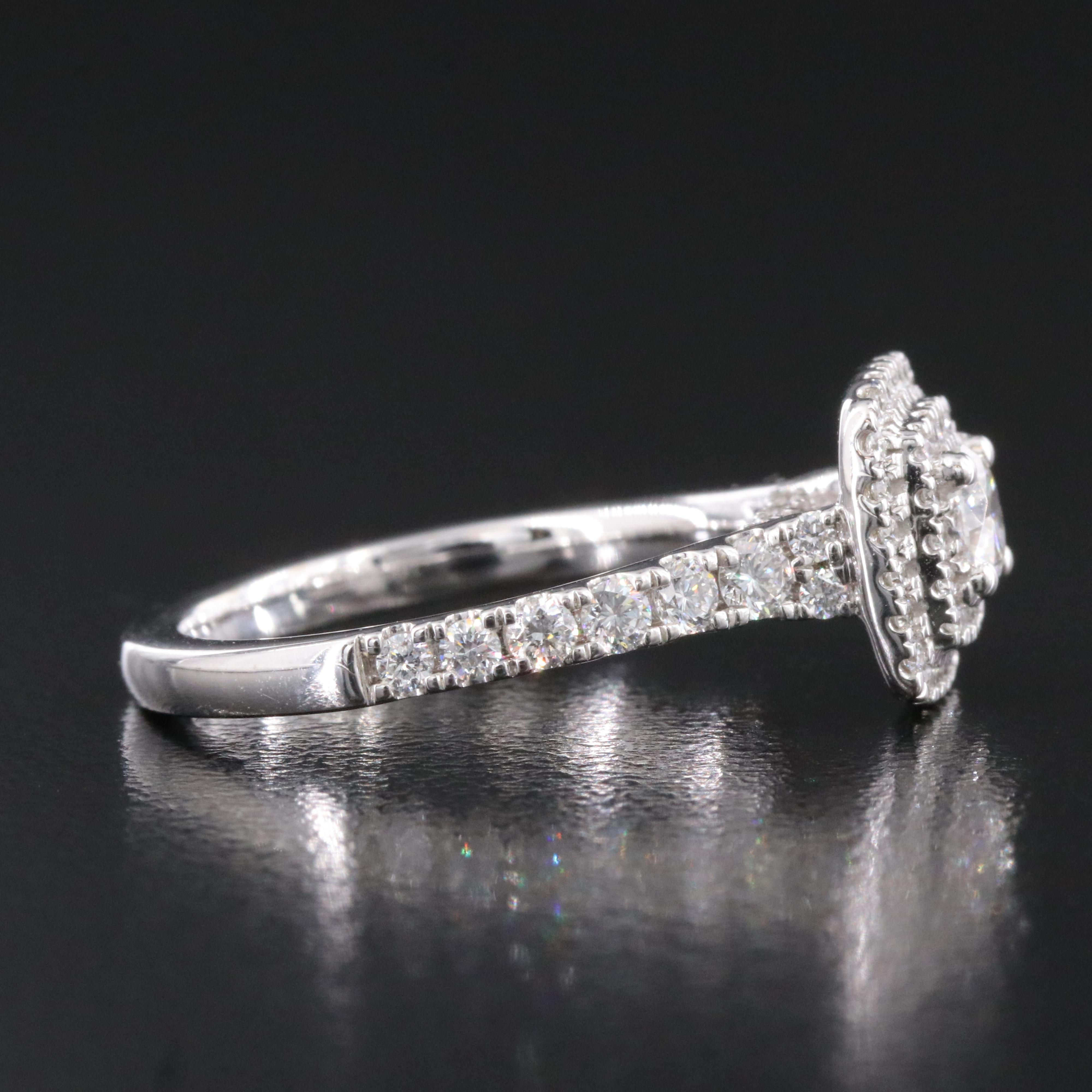 14K 1.15 CTW Lab Grown Diamond Ring with Online IGI Report