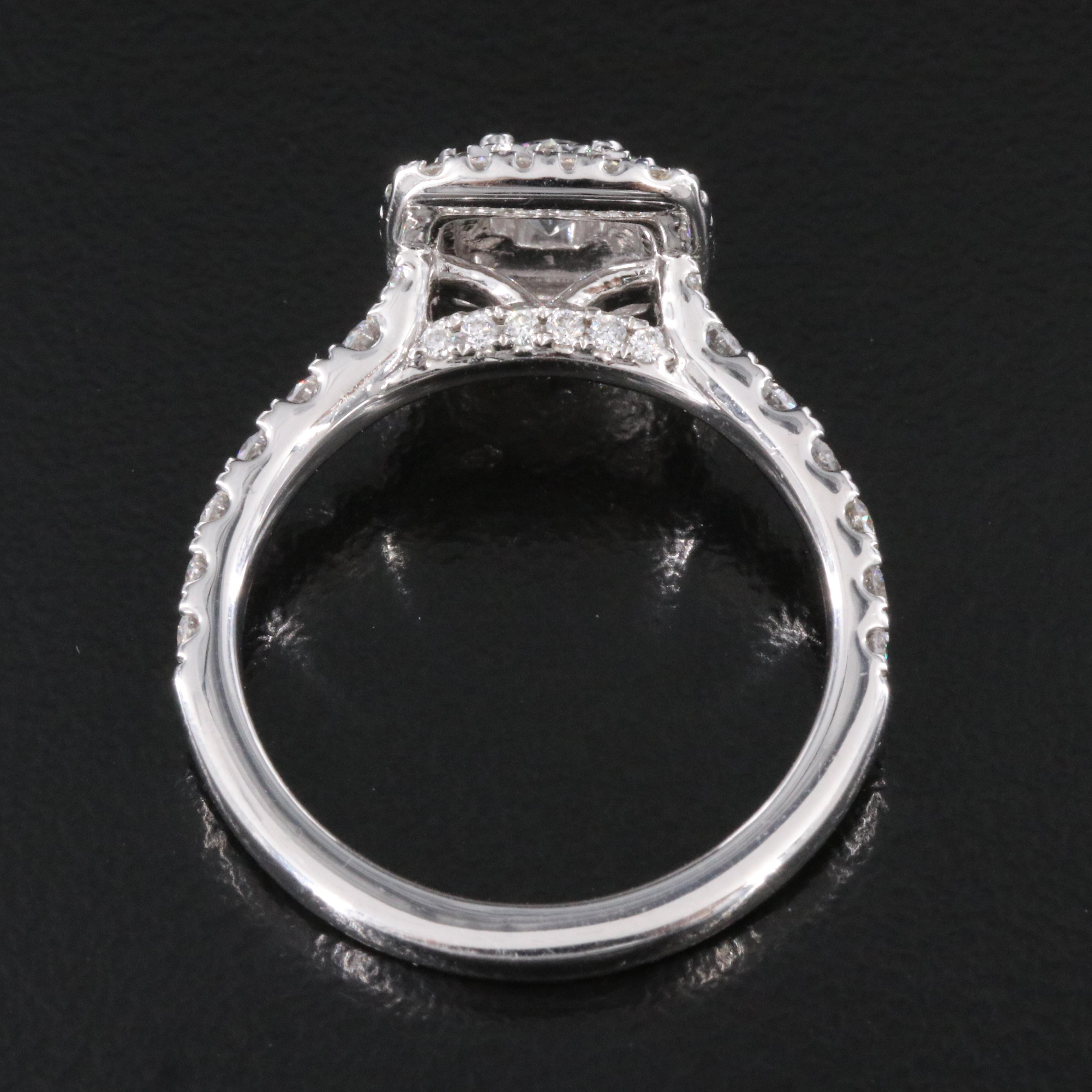 14K 1.15 CTW Lab Grown Diamond Ring with Online IGI Report