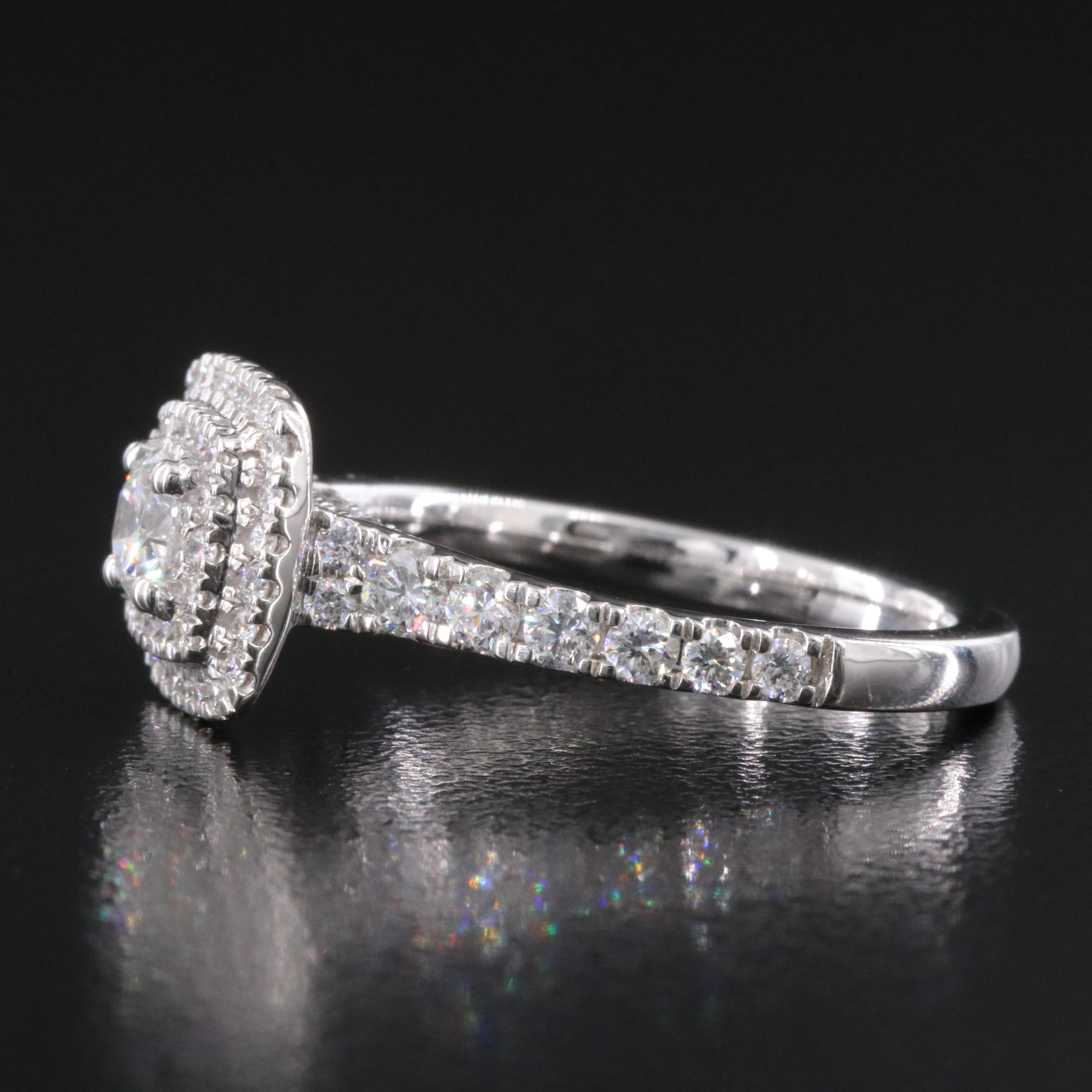 14K 1.15 CTW Lab Grown Diamond Ring with Online IGI Report