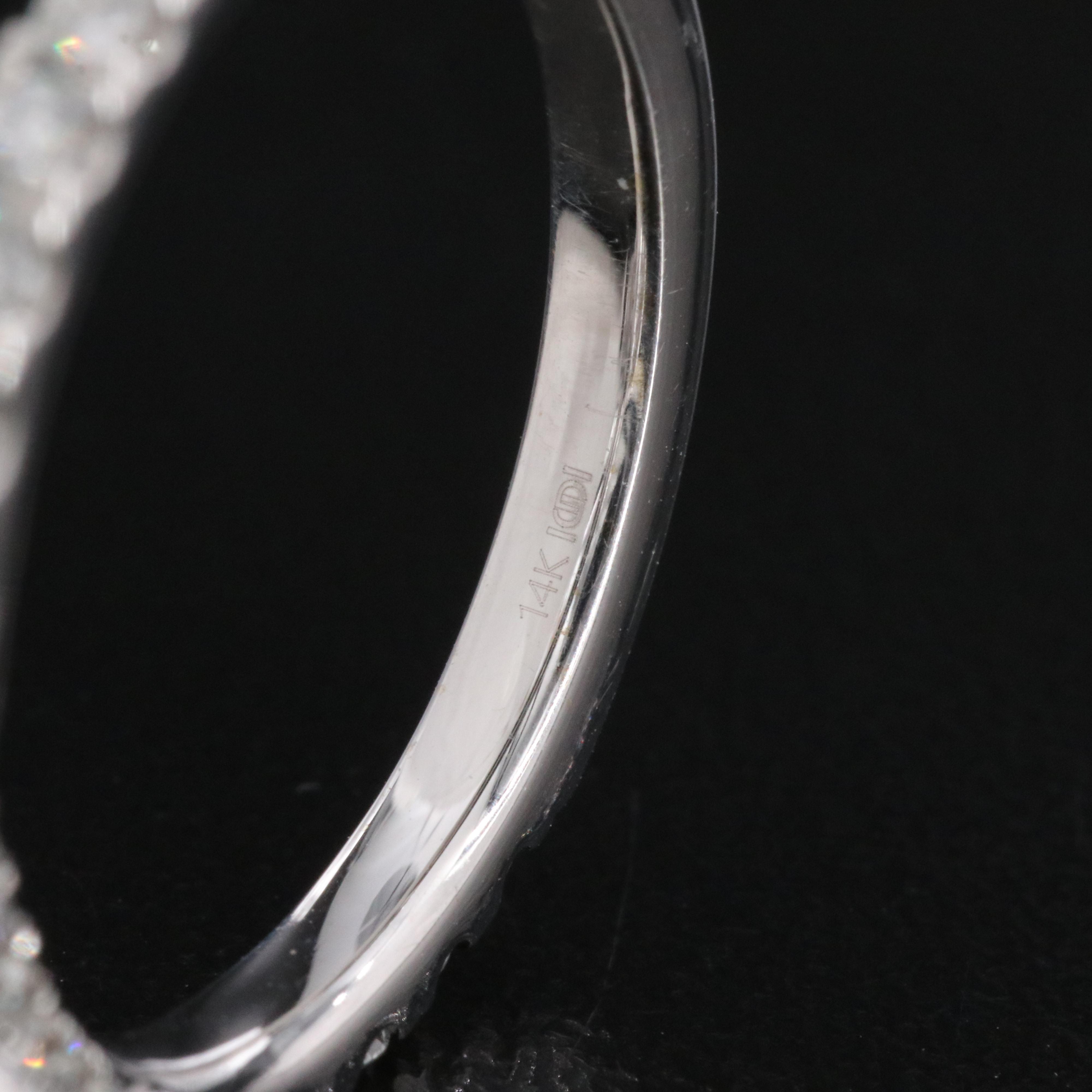 14K 1.15 CTW Lab Grown Diamond Ring with Online IGI Report