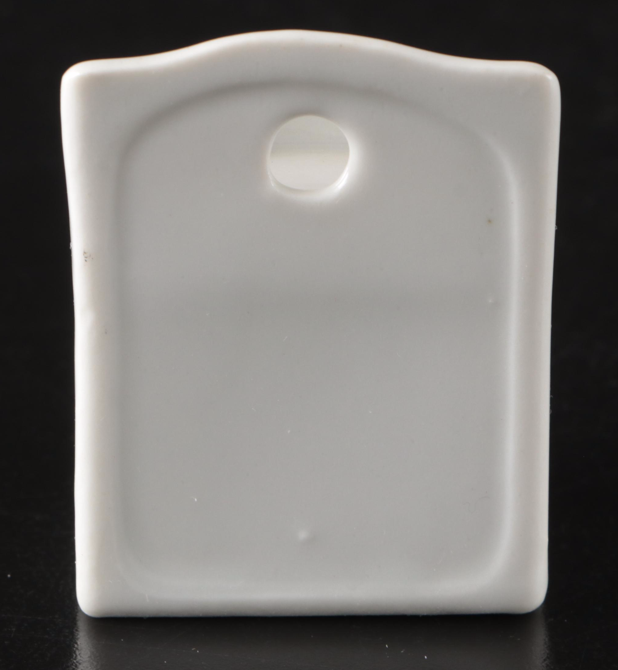 German Hand-Painted Porcelain Kitchen Canister and Spice Set for Dolls