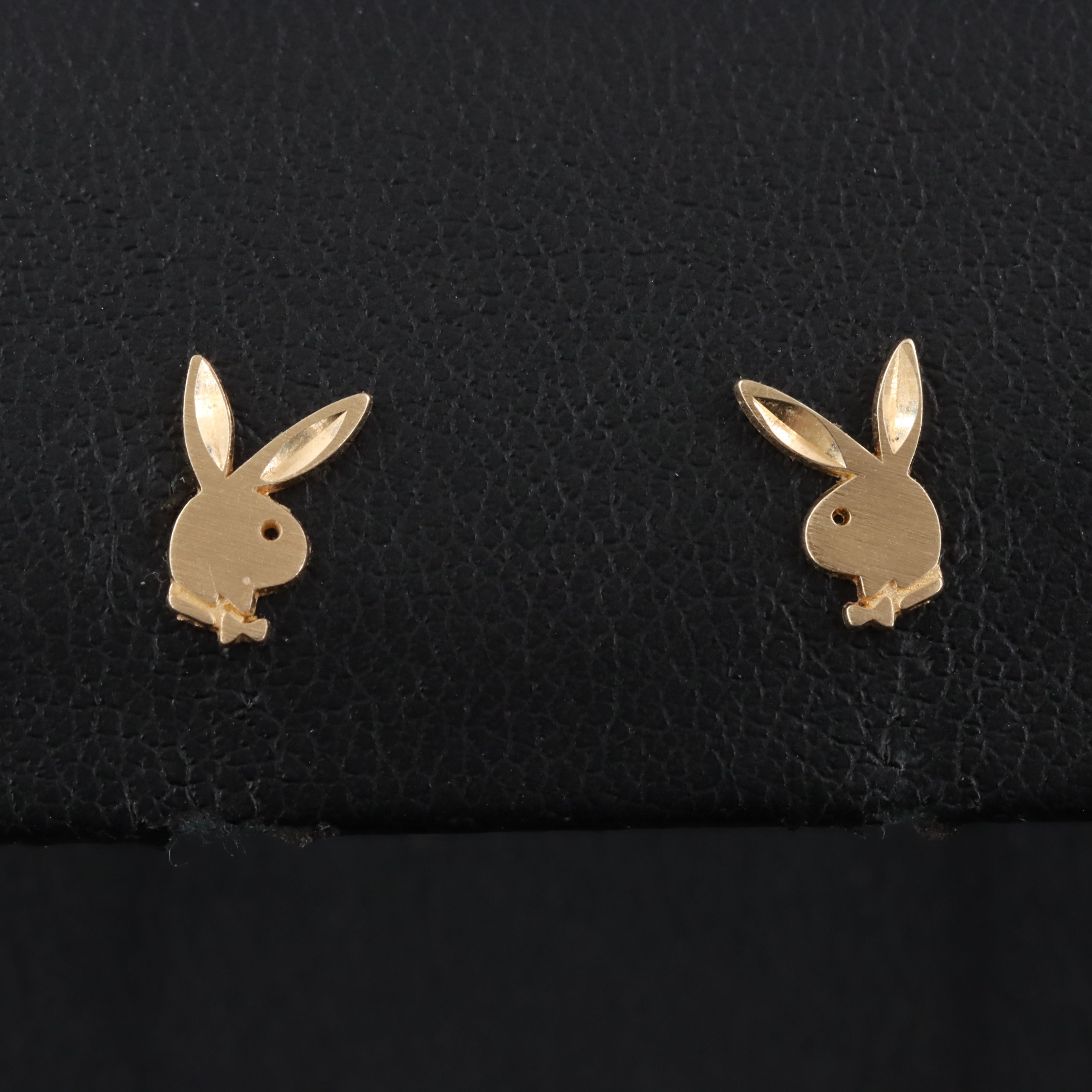 Michael Anthony 14K Playboy Bunny Stud Earrings