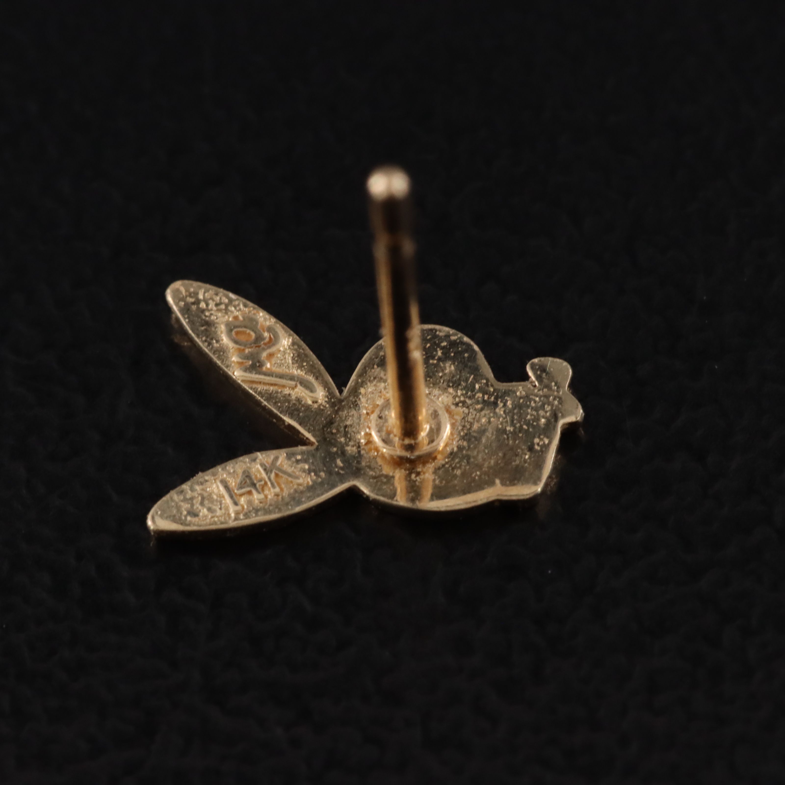 Michael Anthony 14K Playboy Bunny Stud Earrings