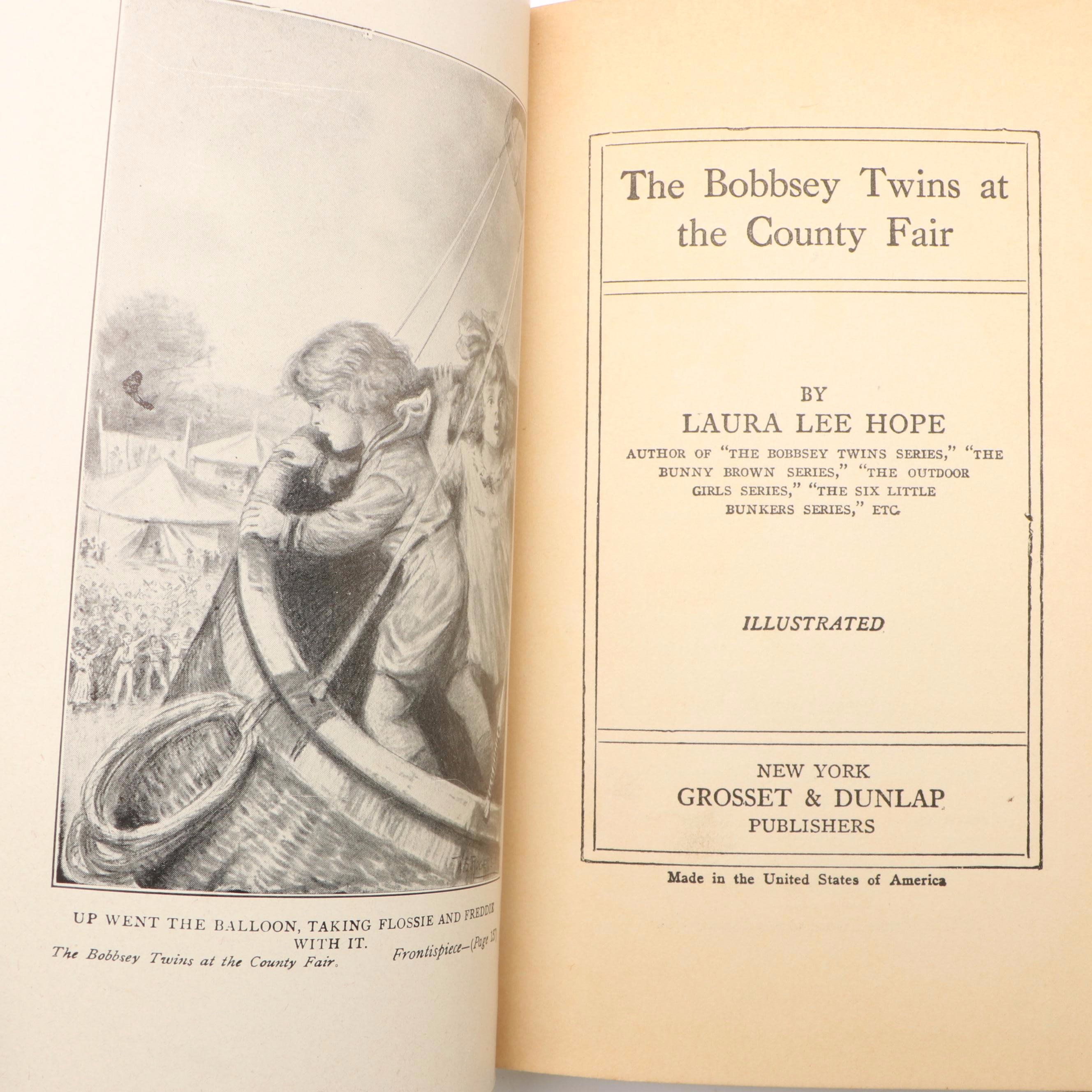 "The Bobbsey Twins" Partial Series by Laura Lee Hope, Early 20th C.