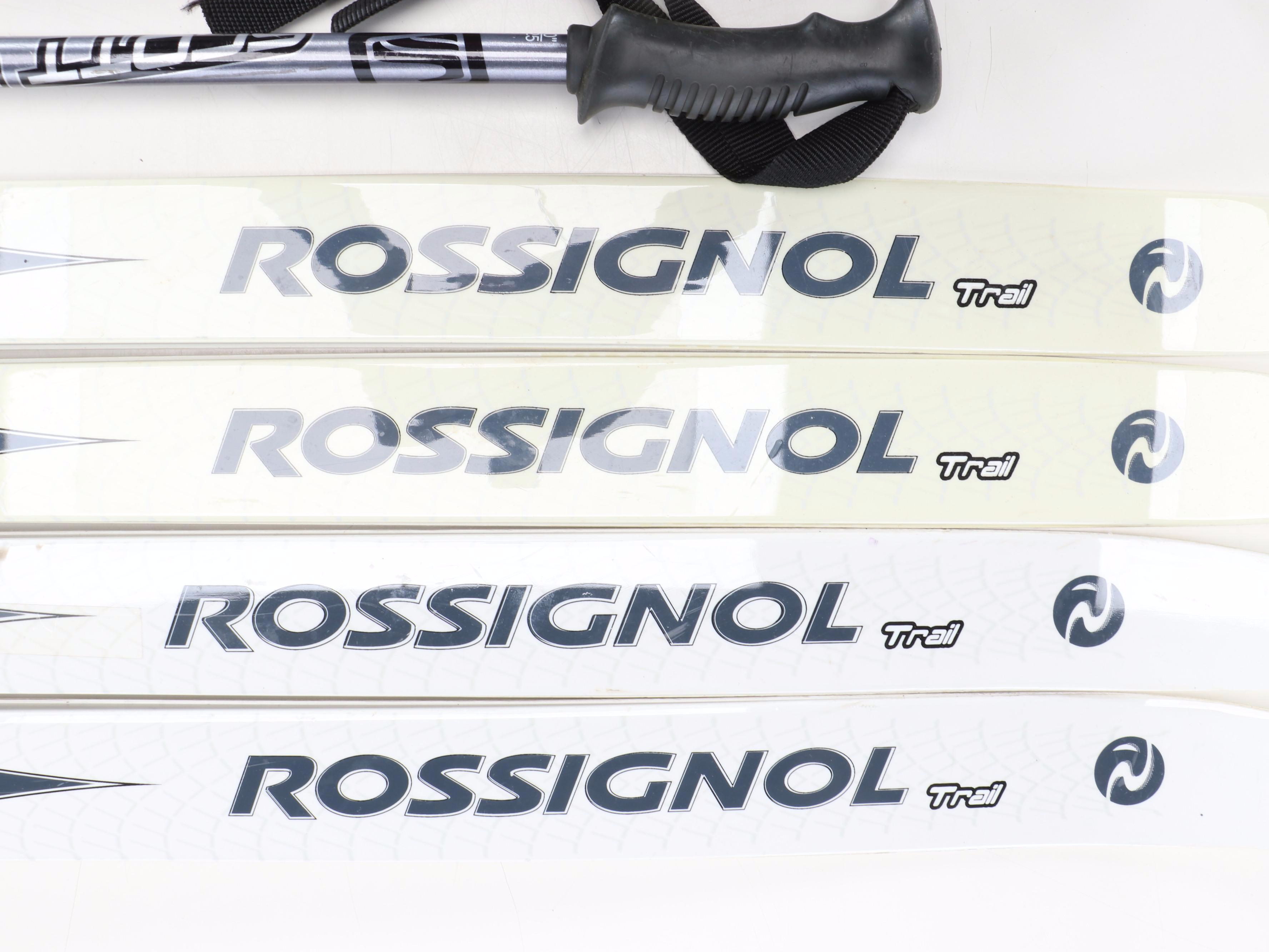 Rossignol Tempo Trail Skis, Montgomery Ward Skis, Bike Beams, Winter Sports Gear