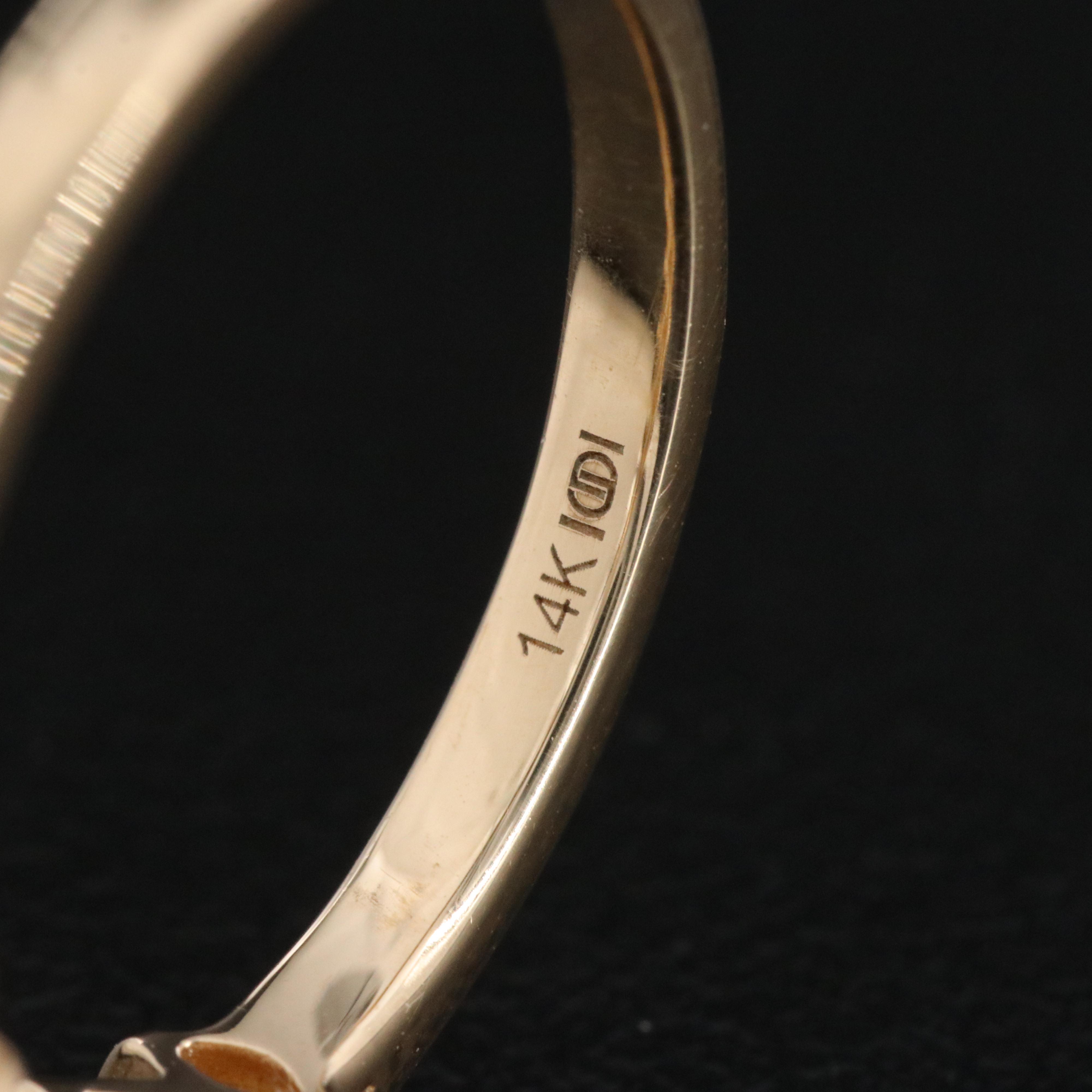 14K 1.00 CTW Lab Grown Diamond Ring