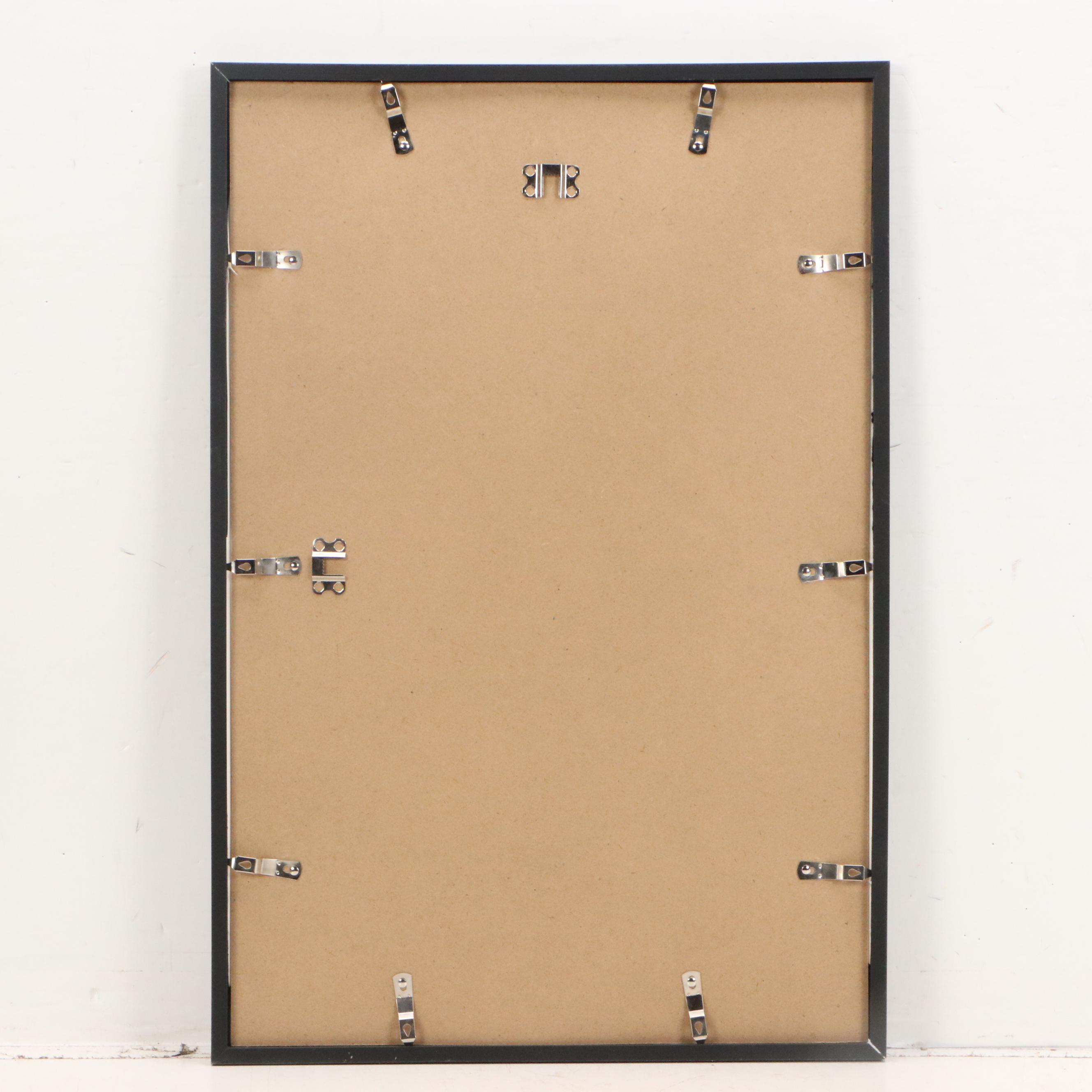 Paul Wagener Mixed Media Drawing of Nude Figure Studies, Late 20th Century