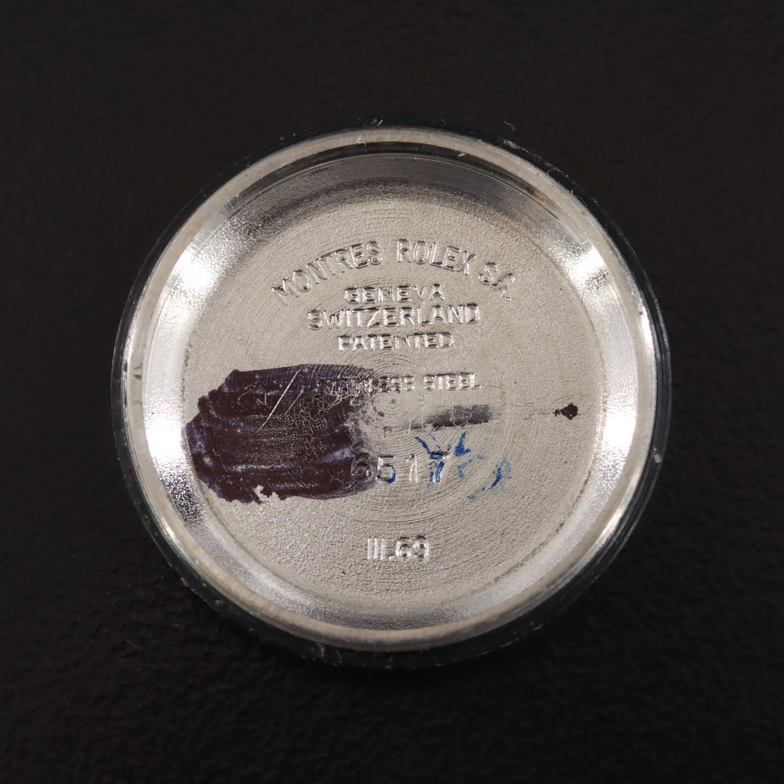 Rolex Datejust 6517 Custom Diamond Dial Watch c.1969