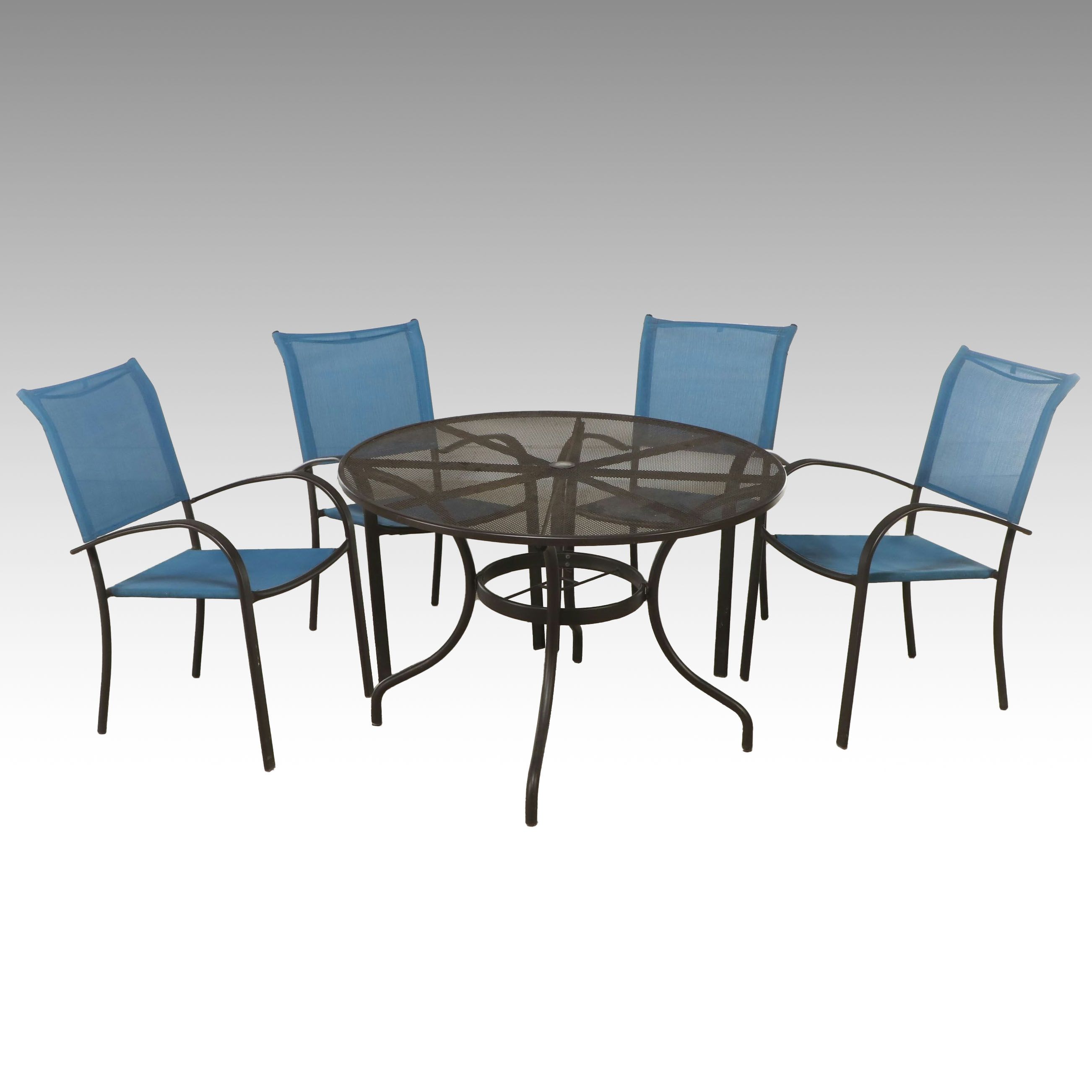 Hampton Bay Contemporary Five-Piece Patio Dining Set