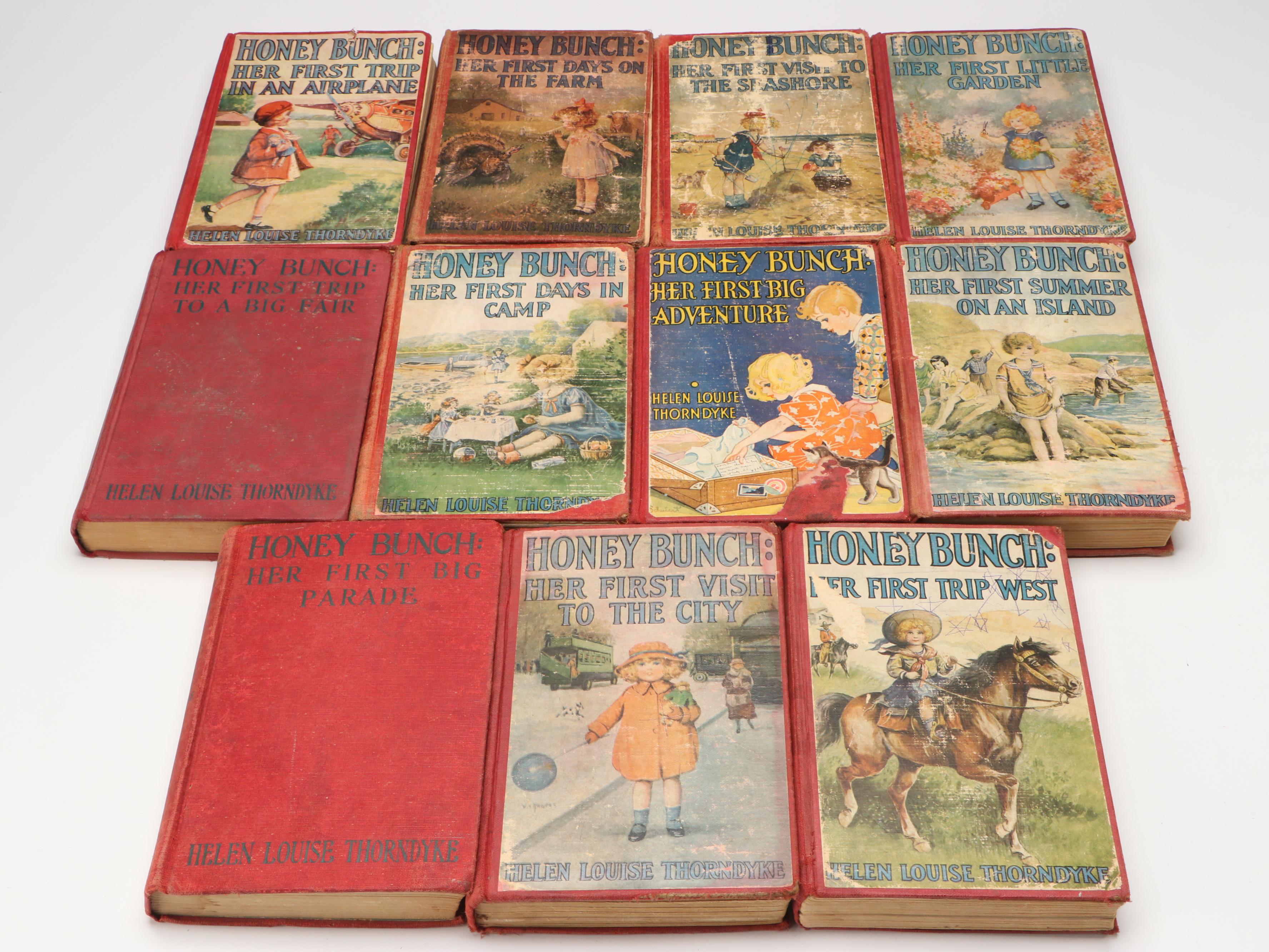 First Edition "Honey Bunch" Series by Helen Louise Thorndyke, Early 20th C.