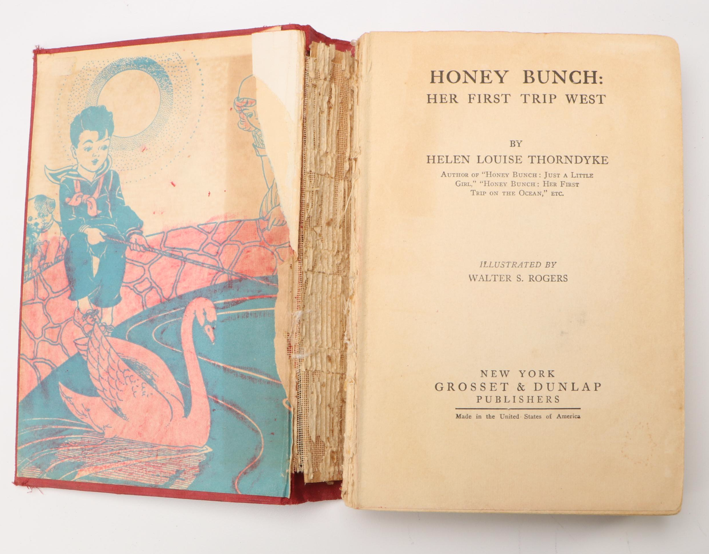 First Edition "Honey Bunch" Series by Helen Louise Thorndyke, Early 20th C.
