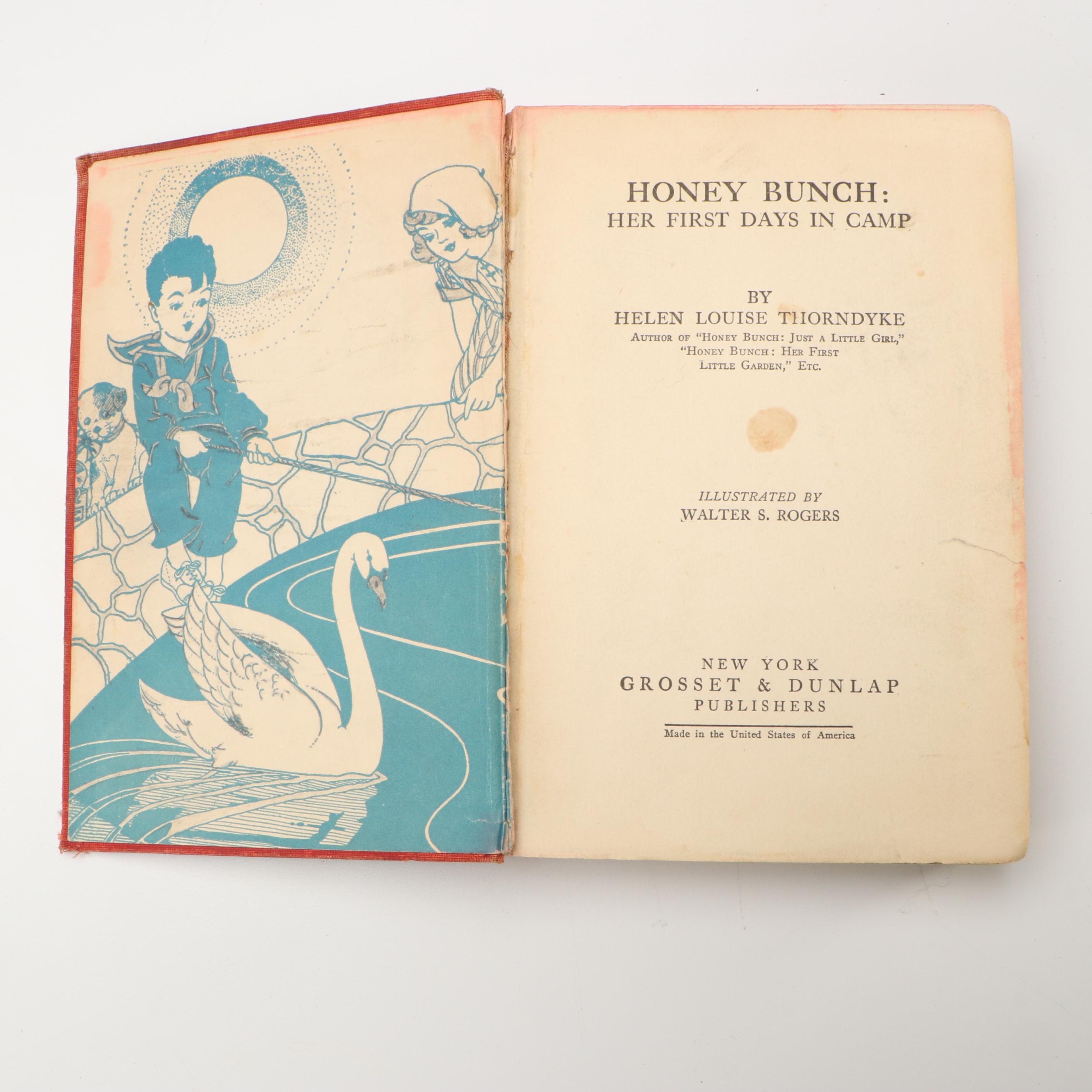 First Edition "Honey Bunch" Series by Helen Louise Thorndyke, Early 20th C.