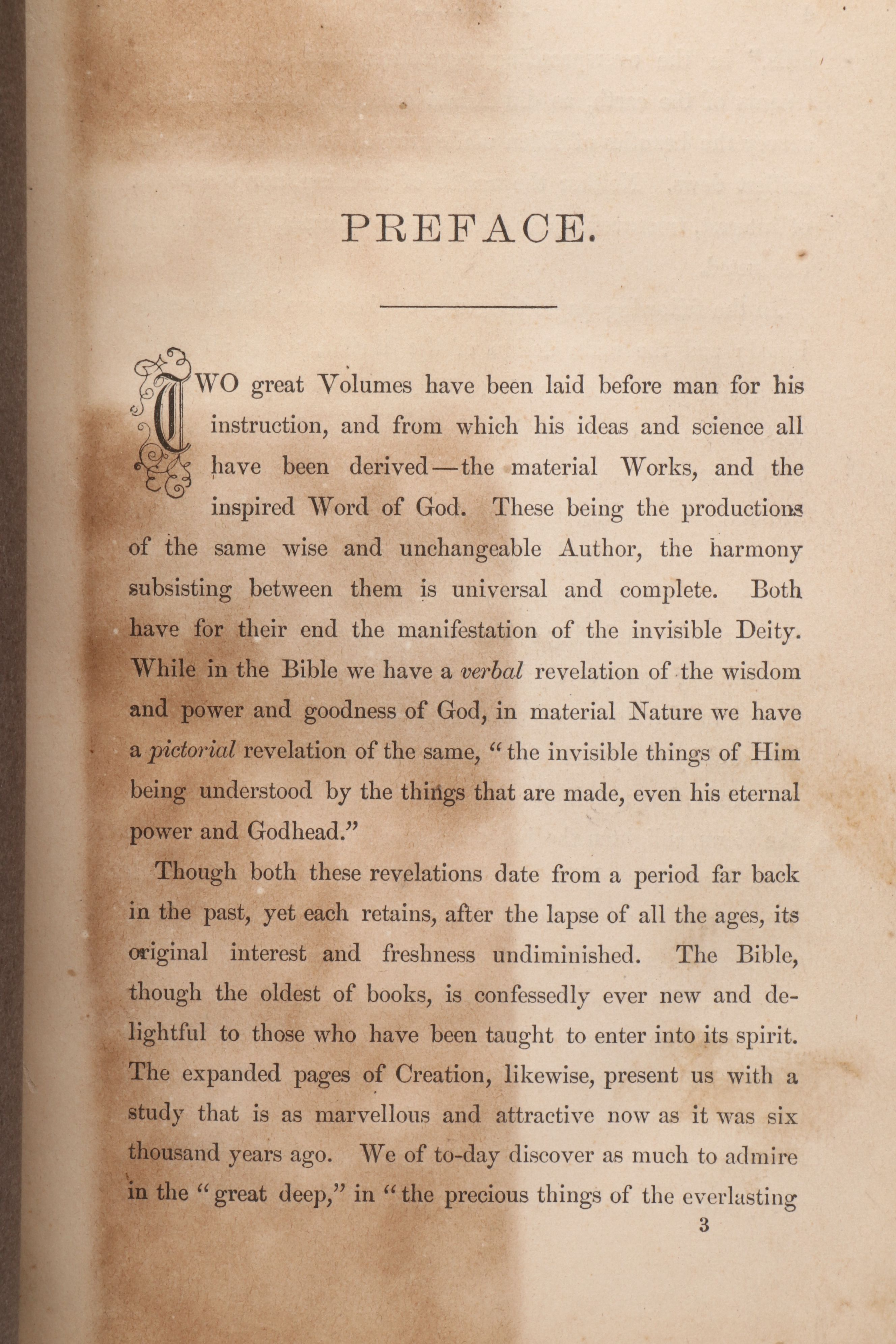 Illustrated "Science and the Bible" by Herbert W. Morris, Late 19th Century