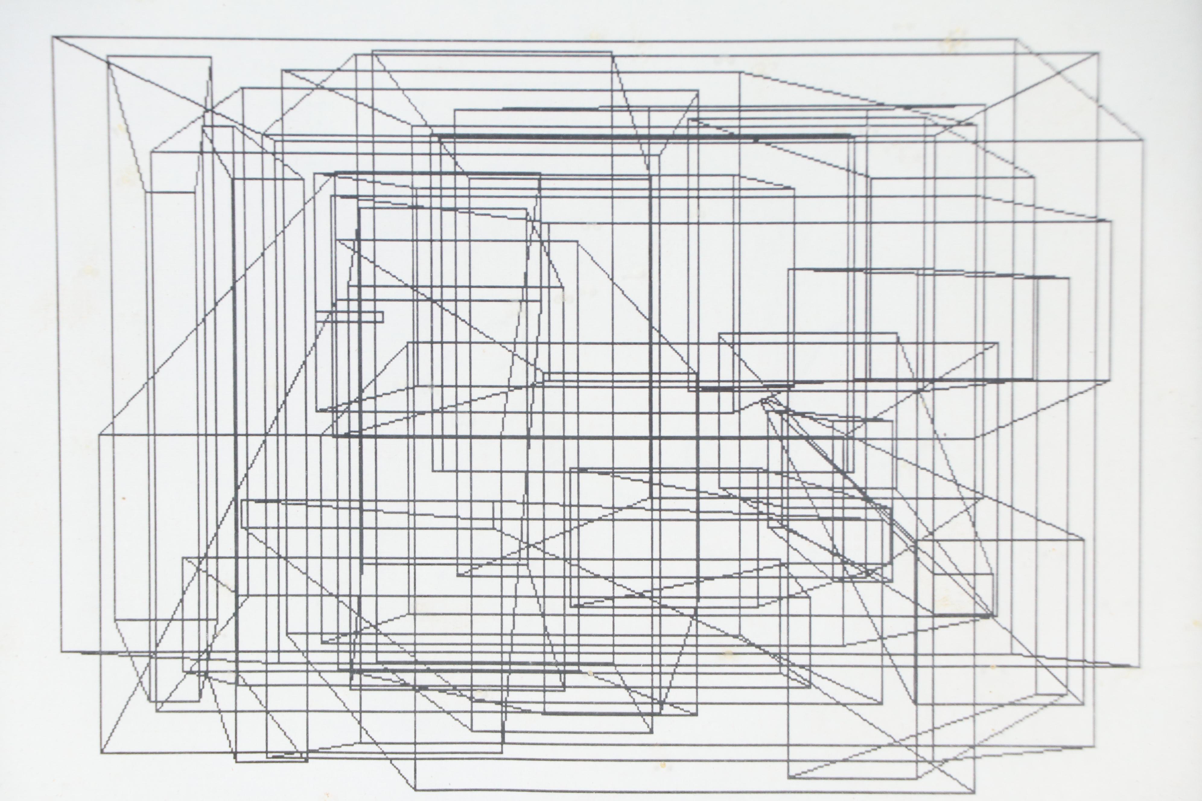 Gary Spradling Digital Prints "Sensory Perception" and More, Late 20th Century