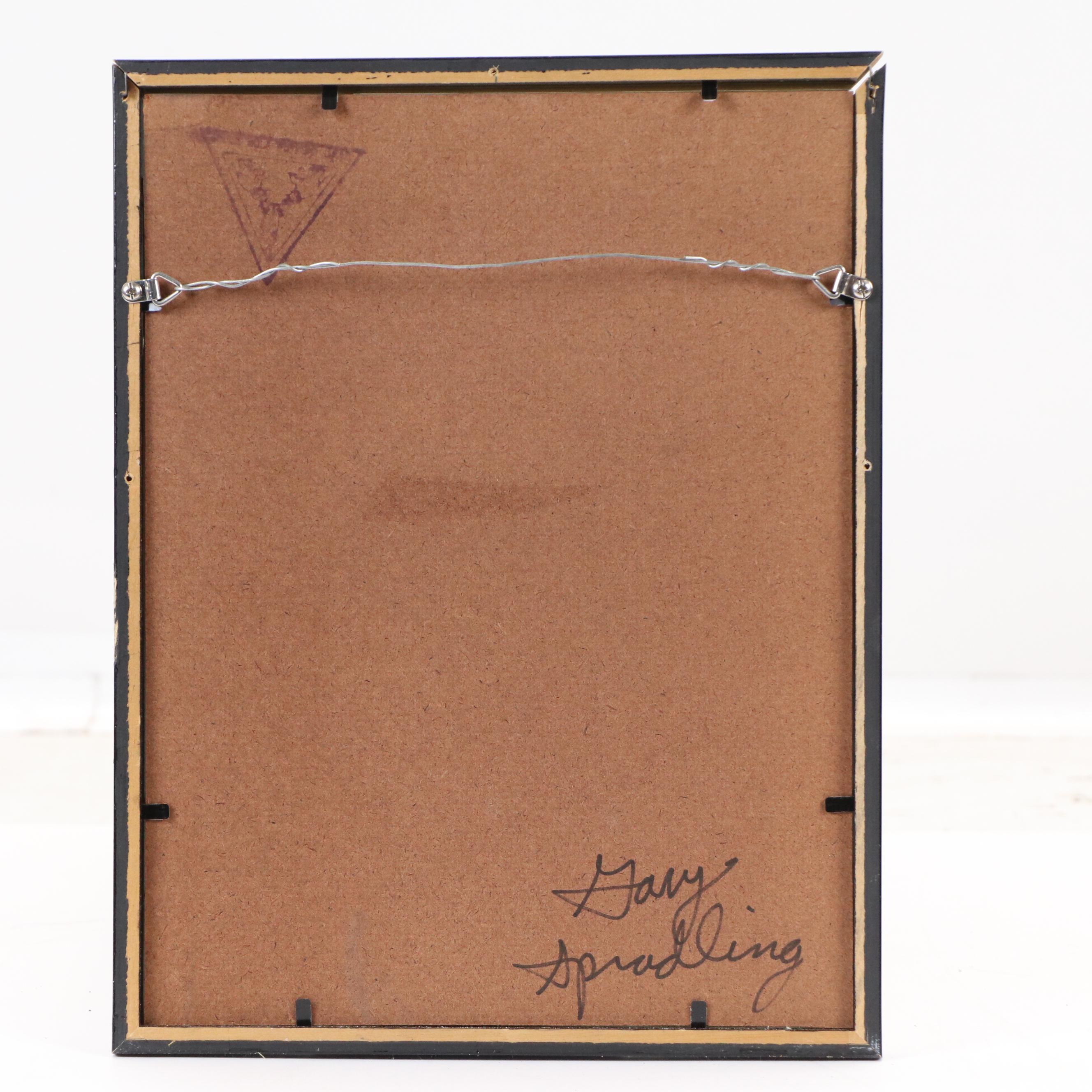 Gary Spradling Digital Prints "Sensory Perception" and More, Late 20th Century