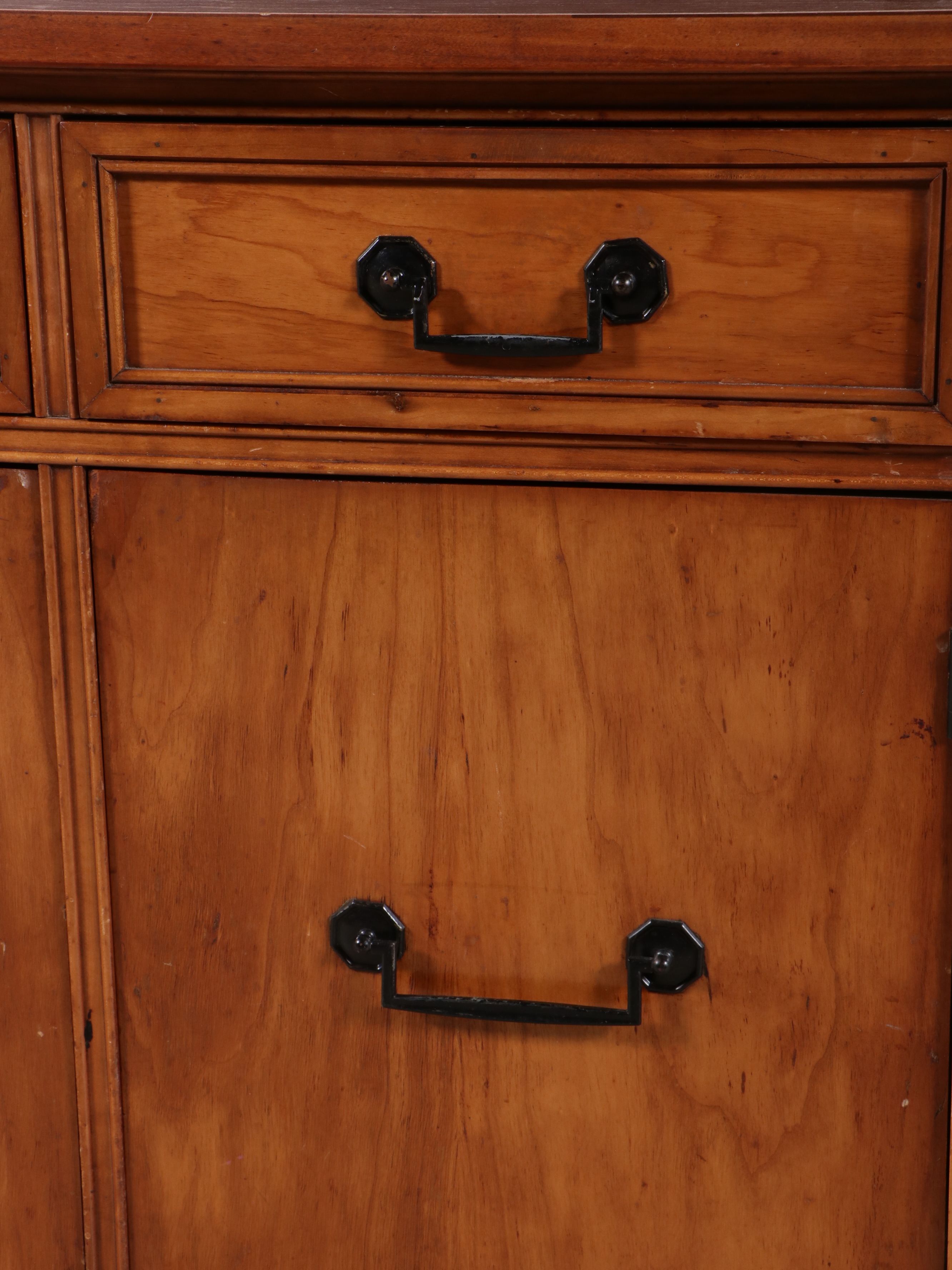 Federal Style Cherry Finish Sideboard
