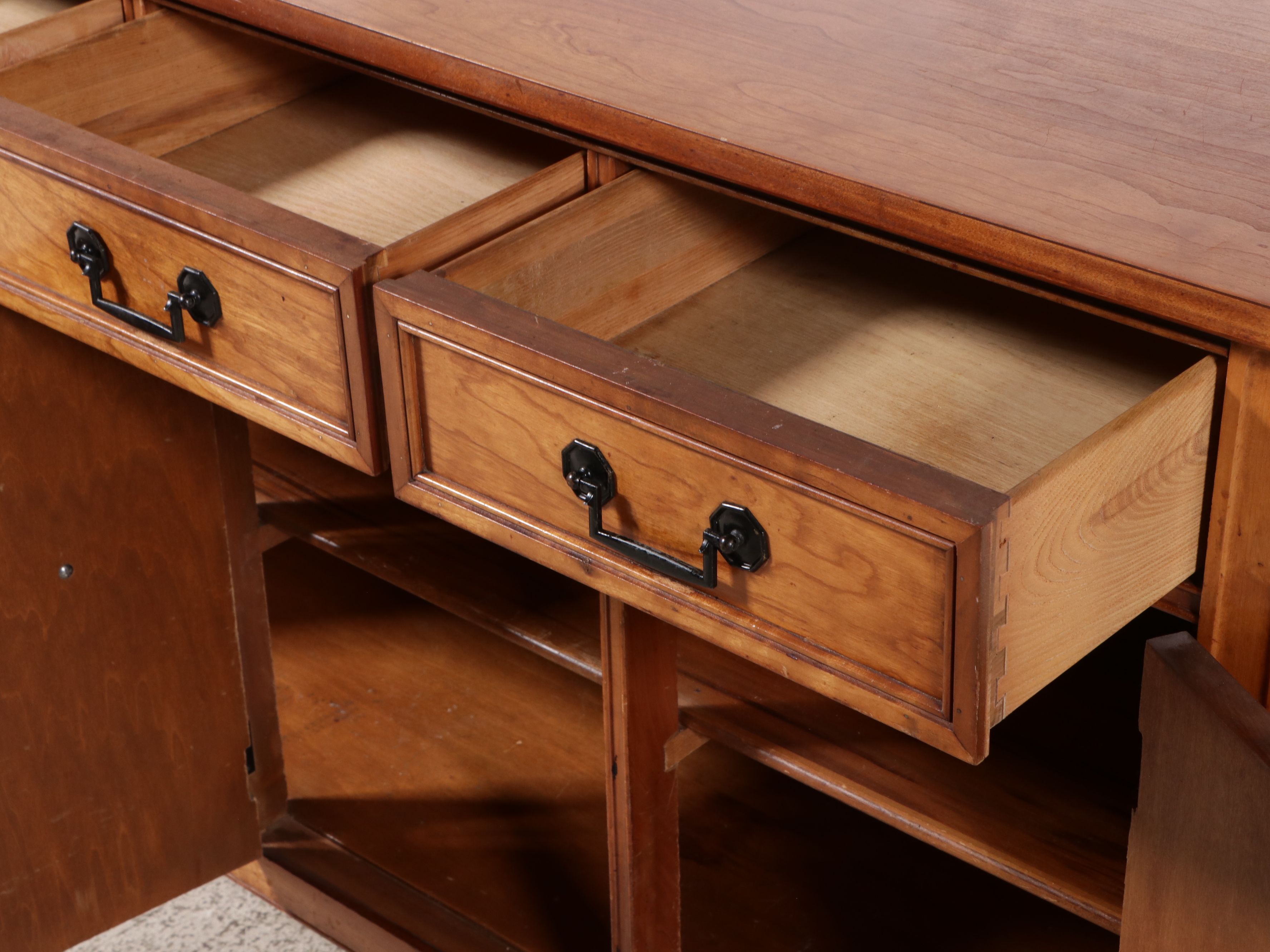 Federal Style Cherry Finish Sideboard