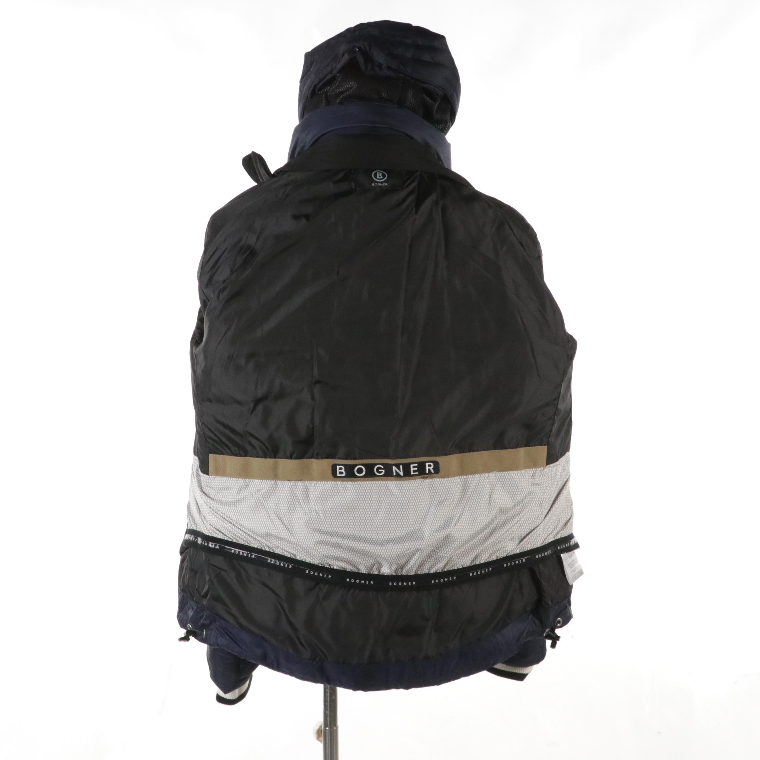 Men's Bogner Ski Jacket with Space Shuttle Aircraft Carrier Retirement Patch