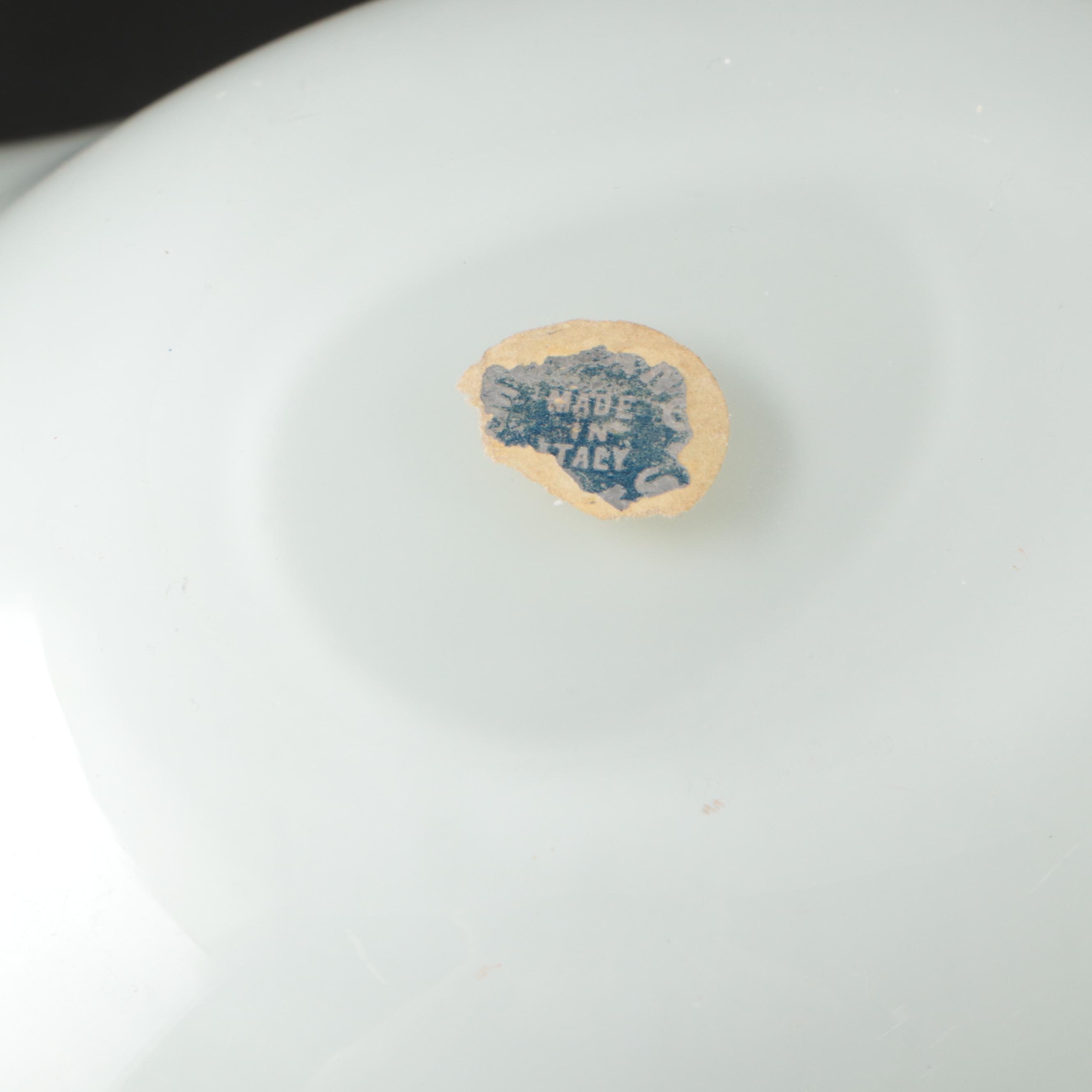 Murano Aventurine Sommerso Art Glass Decorative Bowls