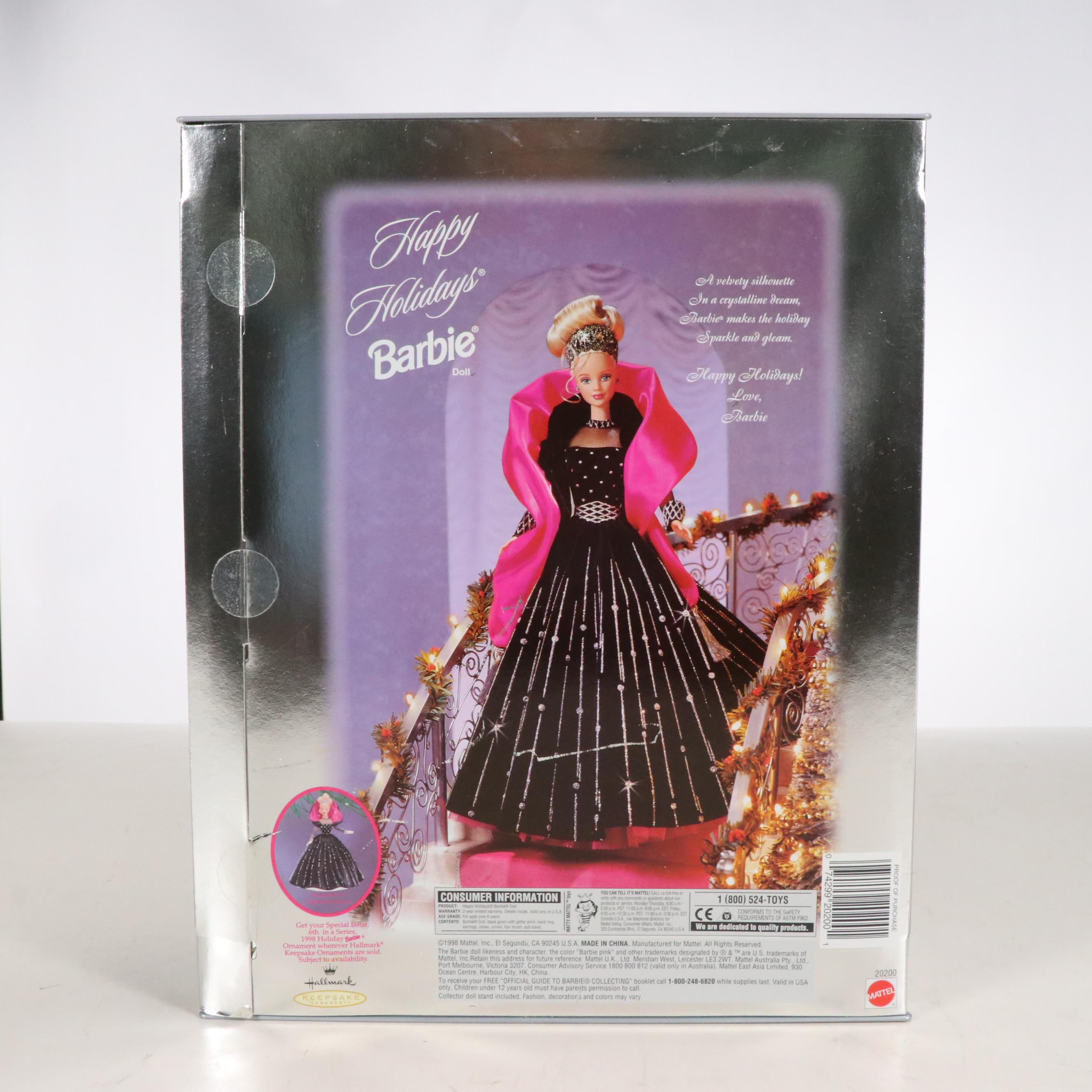 Barbie "Snow Sensation" and "Happy Holidays" Dolls