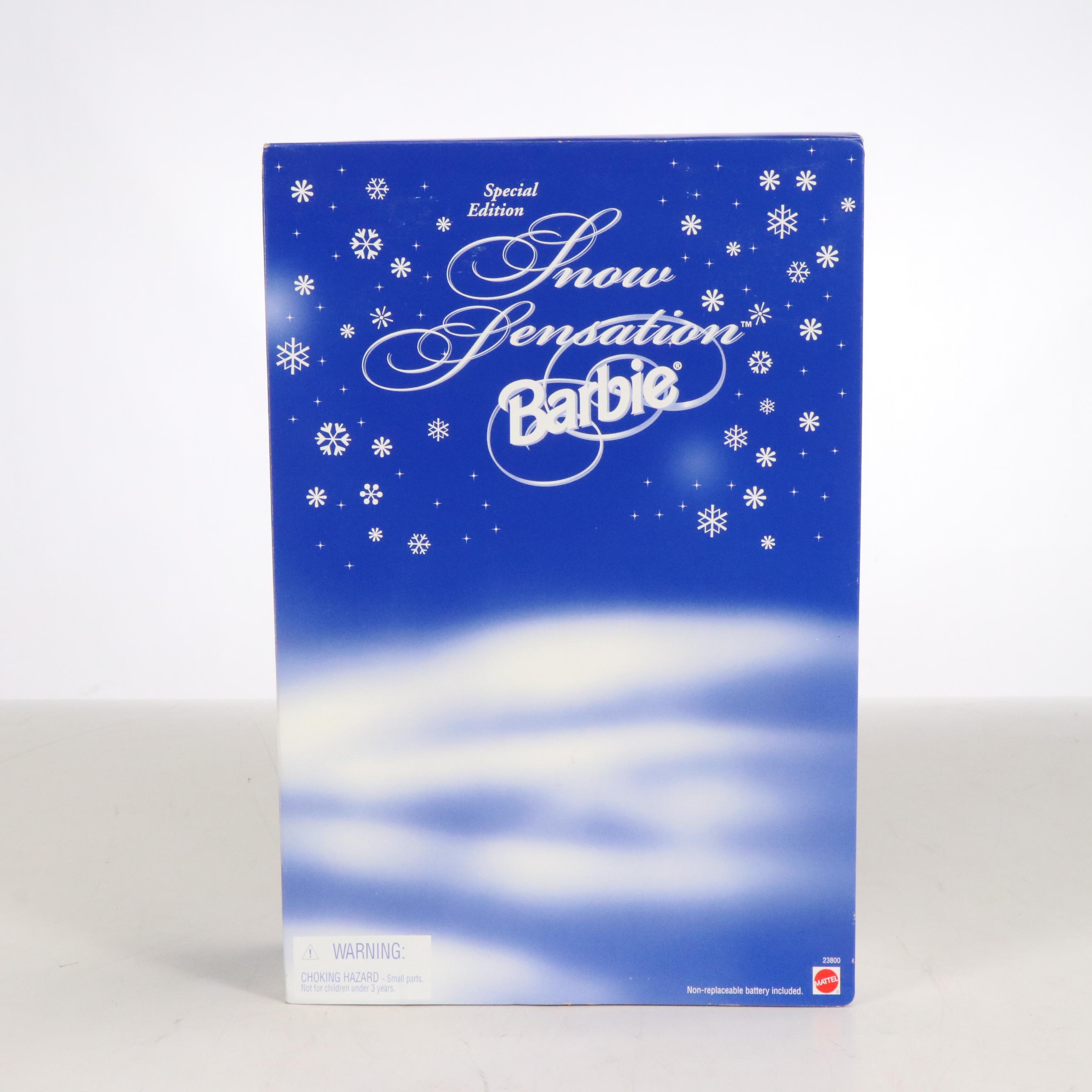 Barbie "Snow Sensation" and "Happy Holidays" Dolls