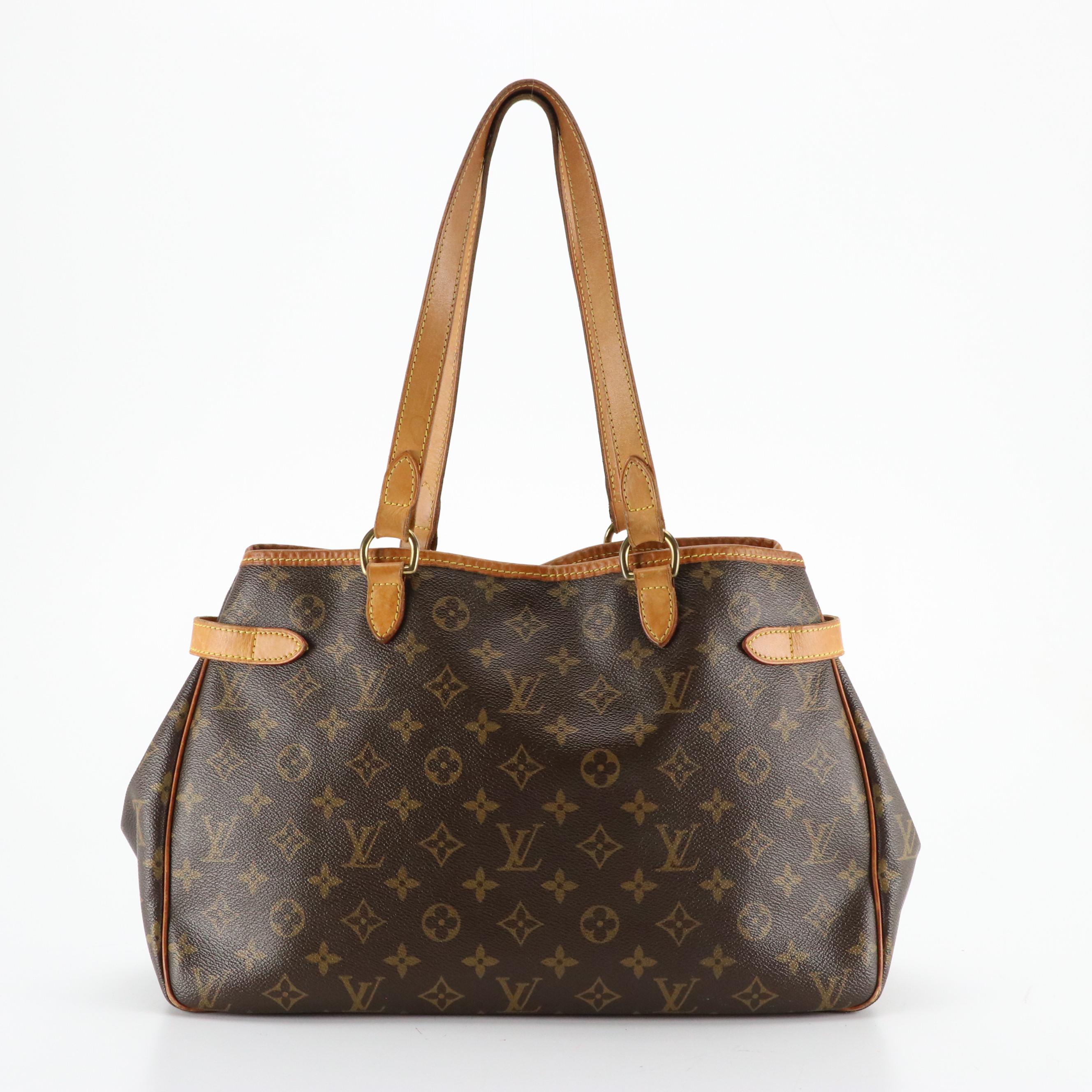 Louis Vuitton Batignolles Horizontal in Monogram Canvas and Vachetta Leather