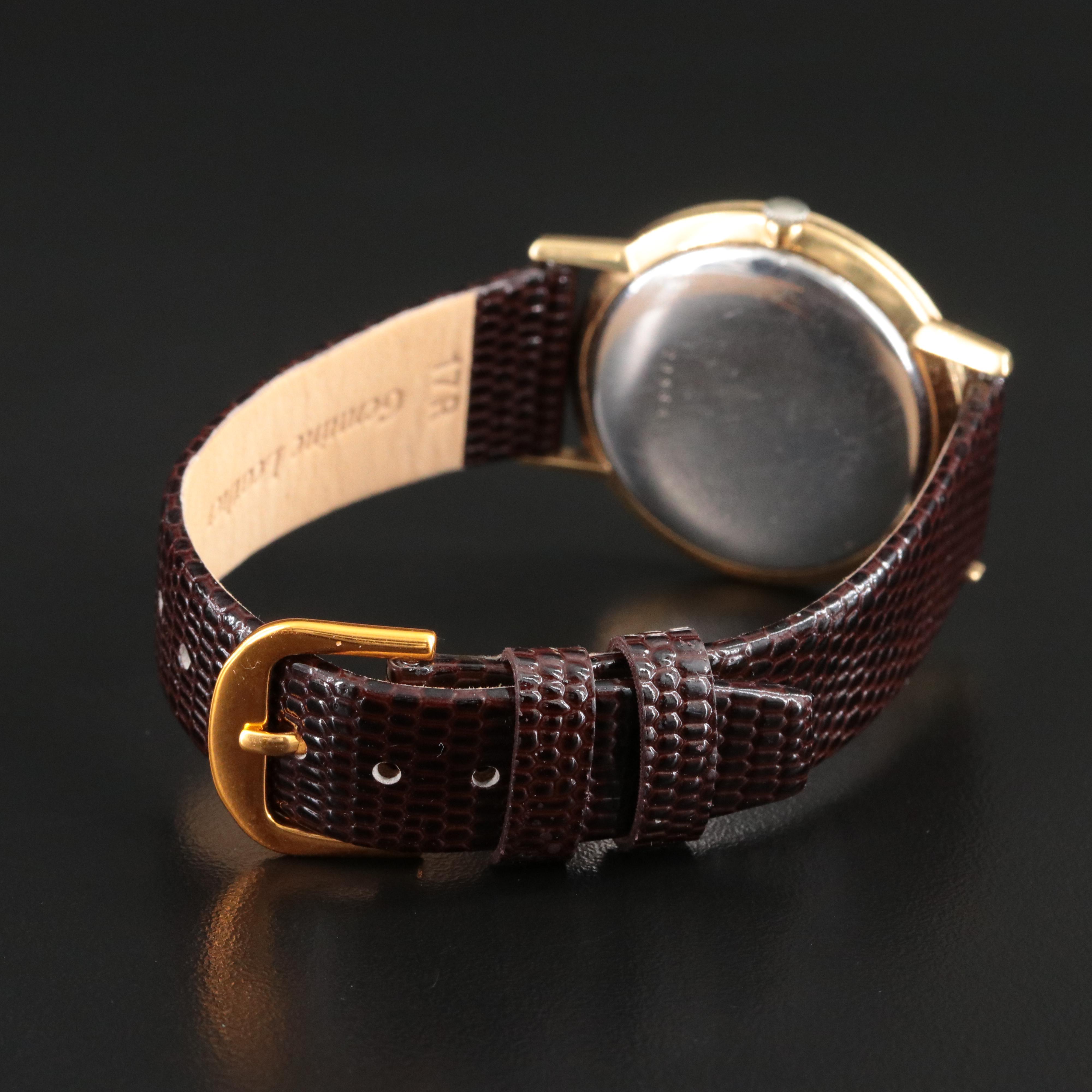 Zodiac Gold-Plated Vintage Watch