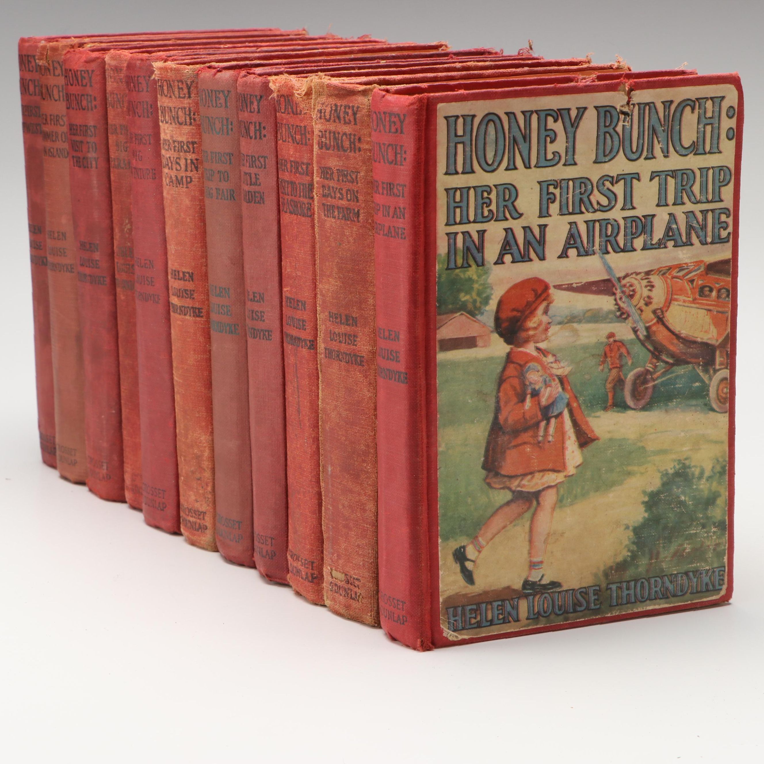 First Edition "Honey Bunch" Series by Helen Louise Thorndyke, Early 20th C.