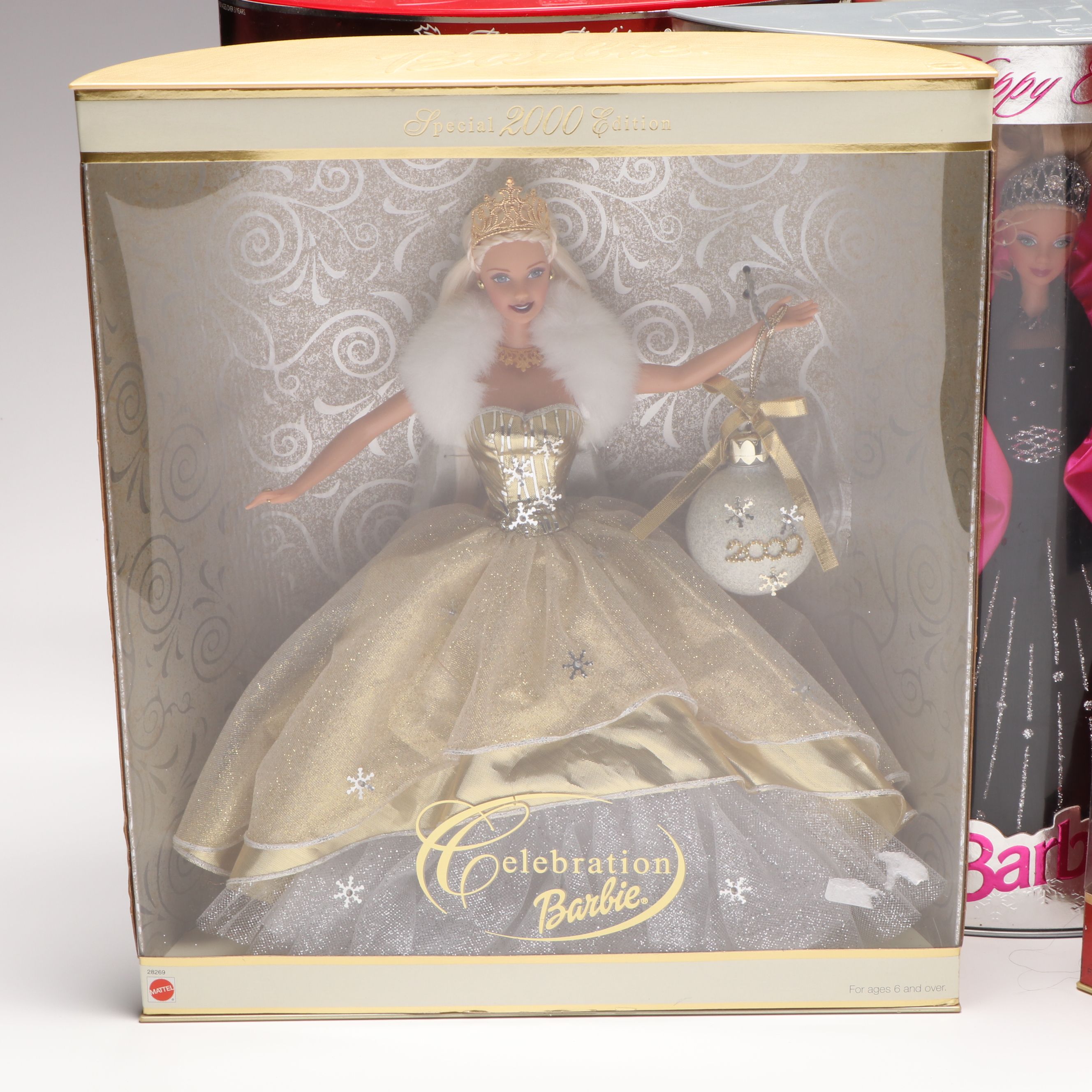 Special Edition "Celebration Barbie" and "Happy Holidays" Vintage Barbie Dolls